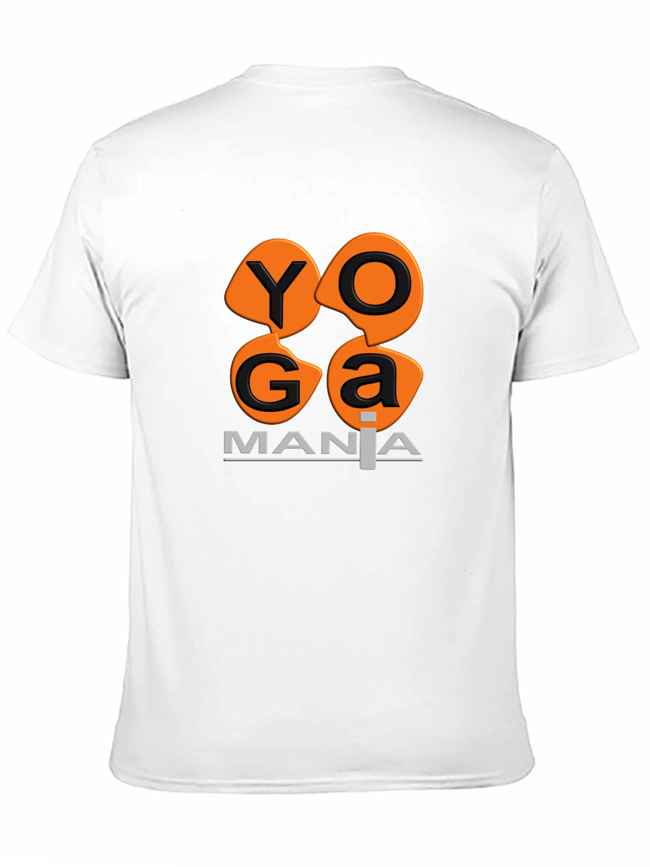 Yoga Mania T-Shirt - Black Cotton Tee