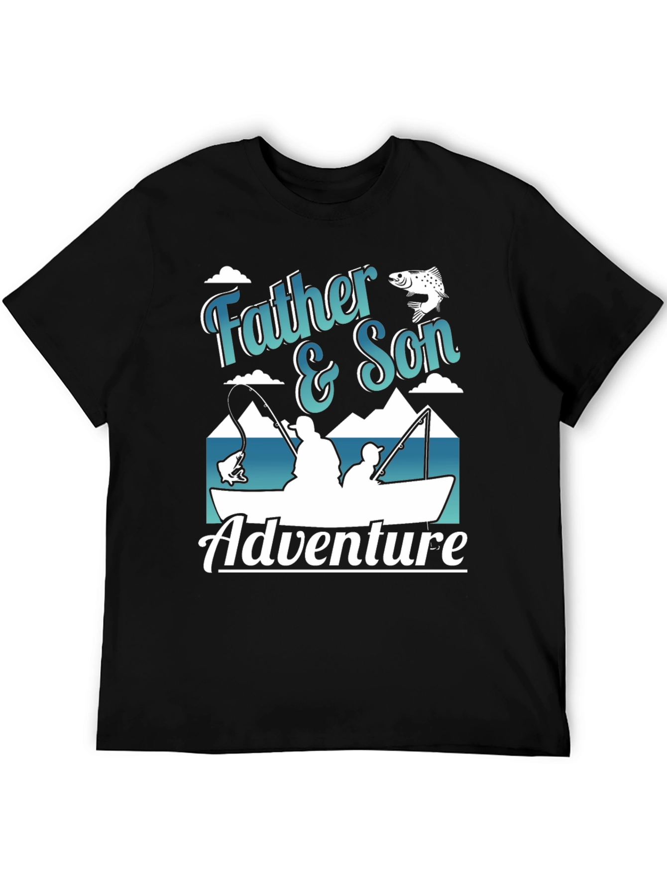 Father & Son Adventure Fishing T-Shirt