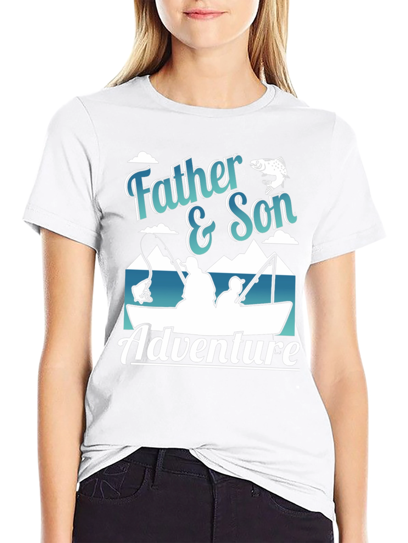 Father & Son Adventure Fishing T-Shirt