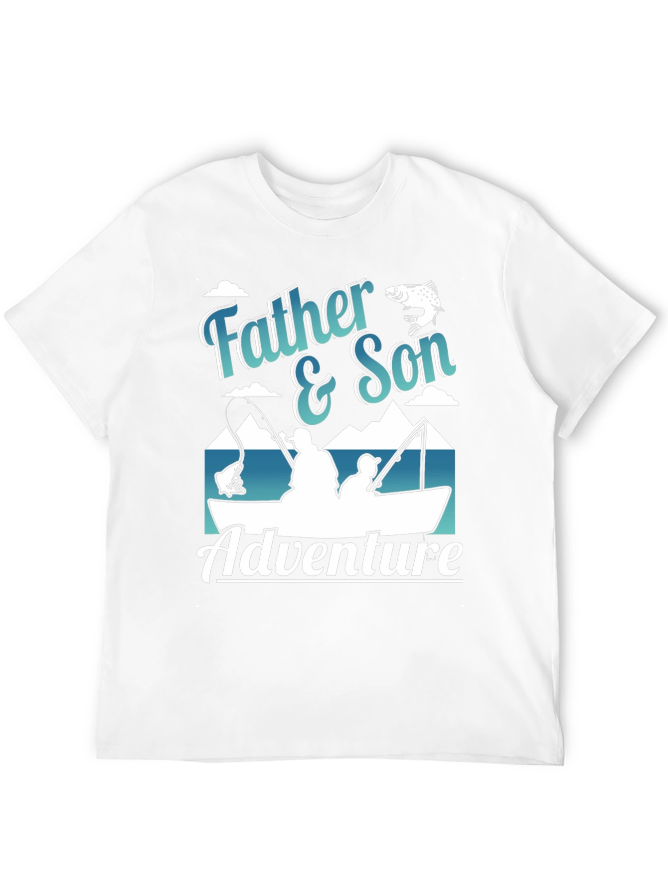 Father & Son Adventure Fishing T-Shirt