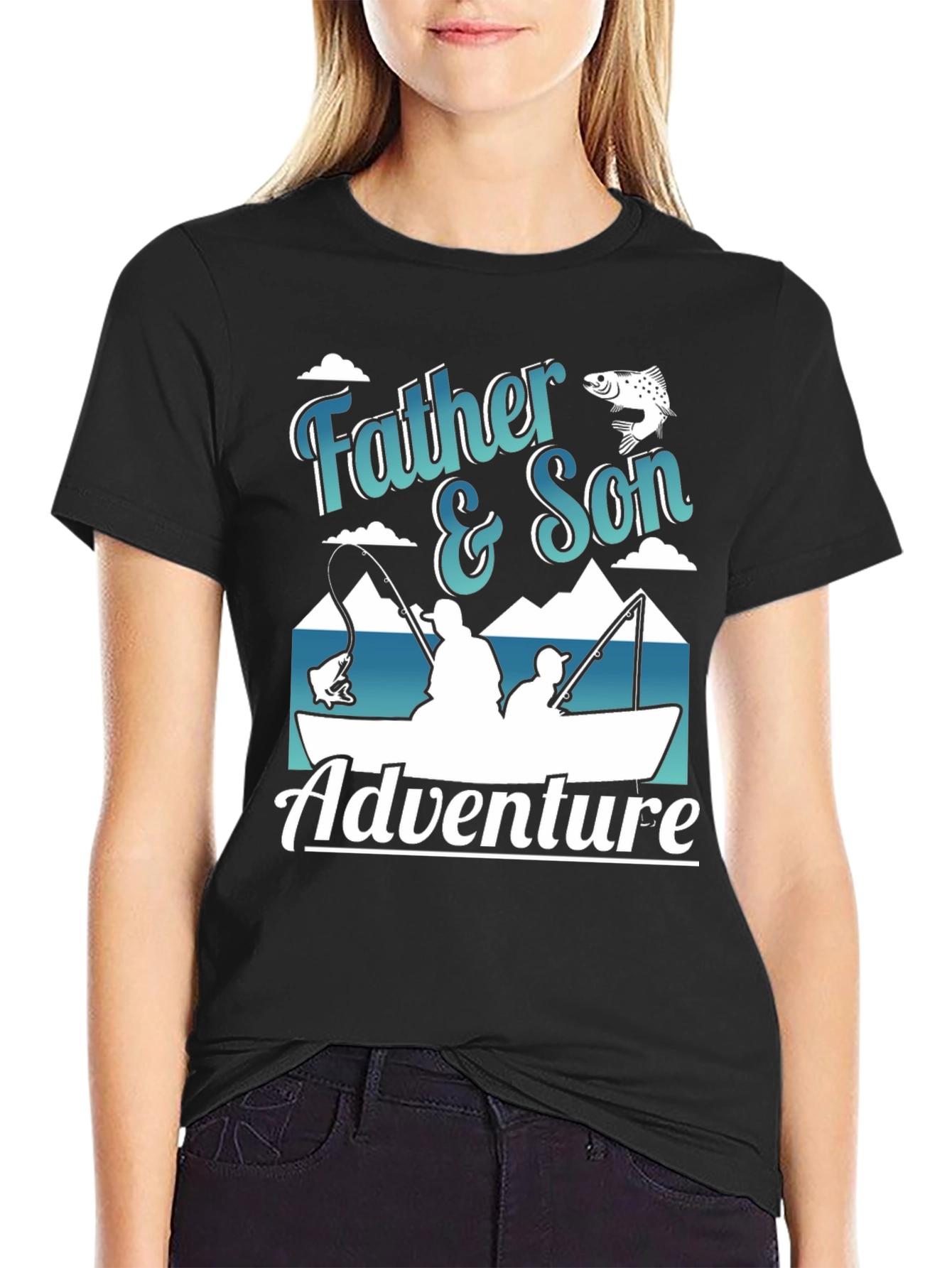 Father & Son Adventure Fishing T-Shirt