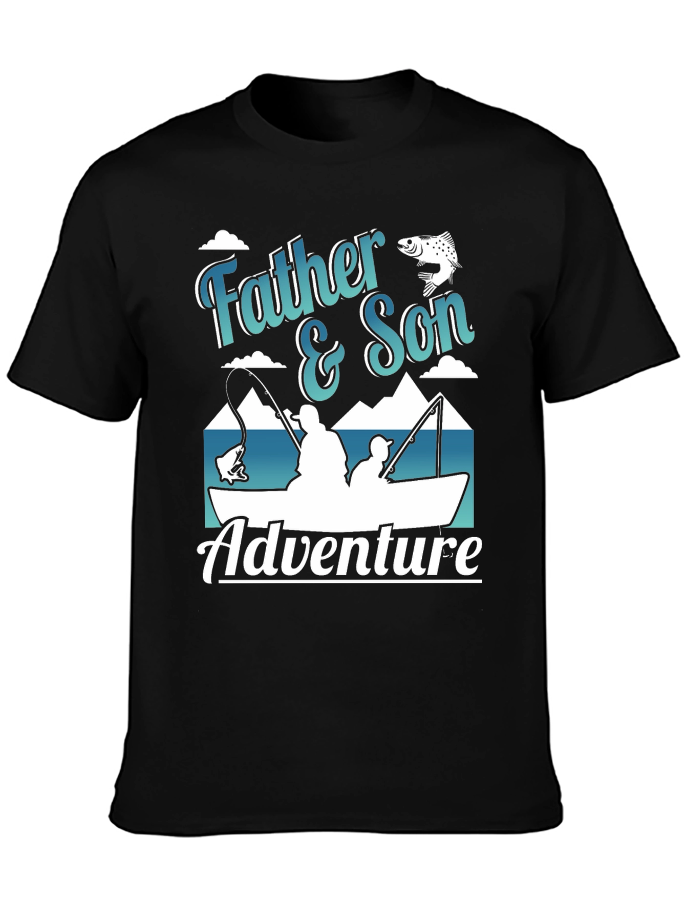 Father & Son Adventure Fishing T-Shirt