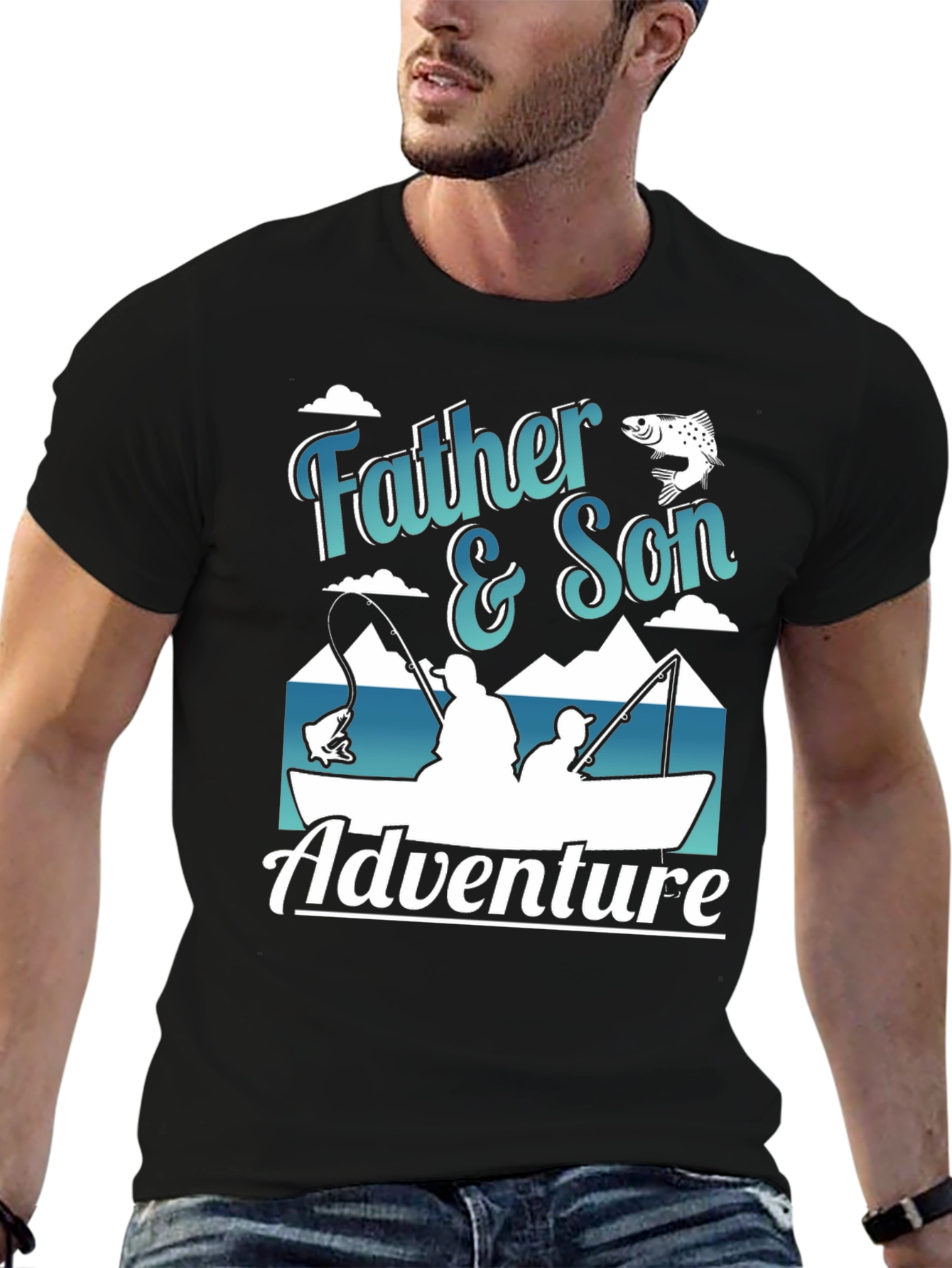 Father & Son Adventure Fishing T-Shirt