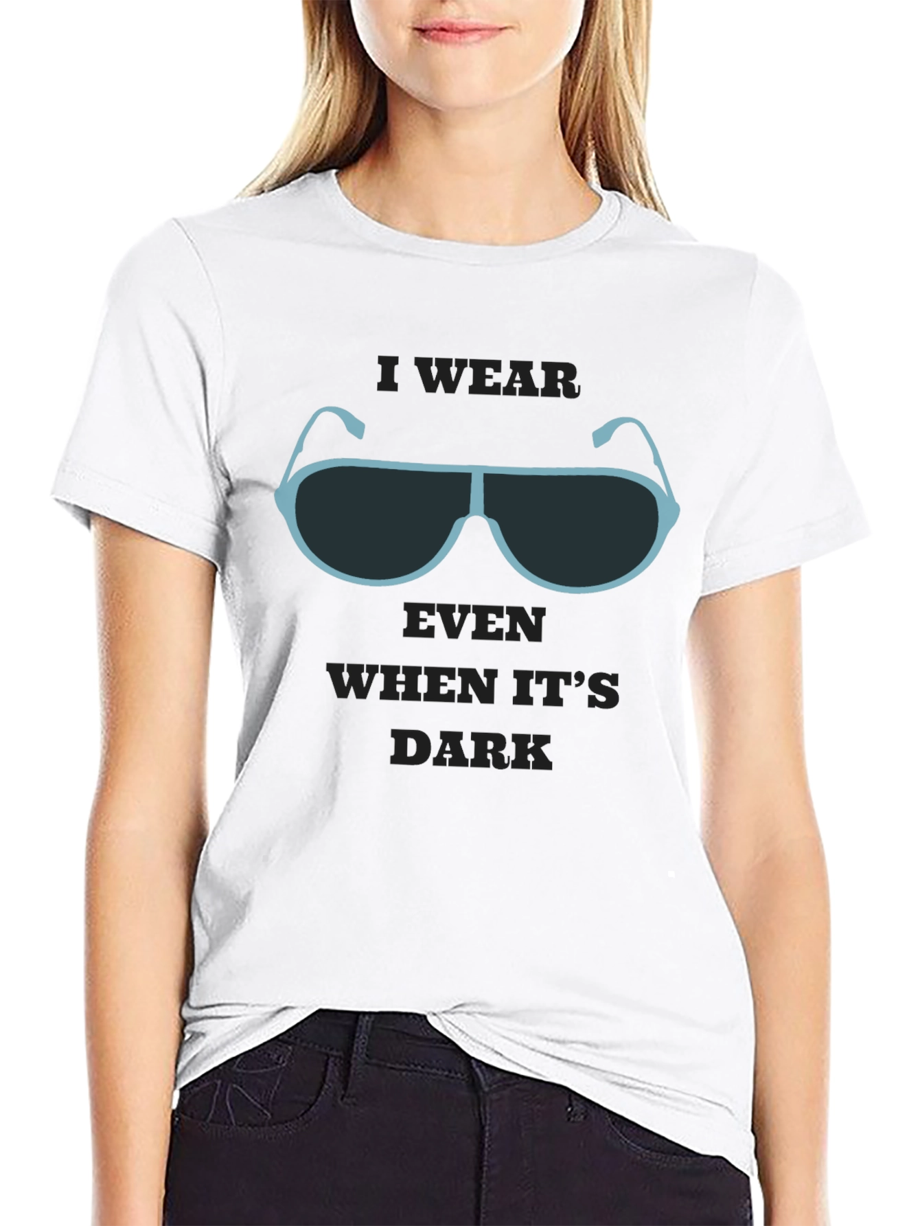 Sunglasses Graphic T-Shirt - Dark Humor Tee