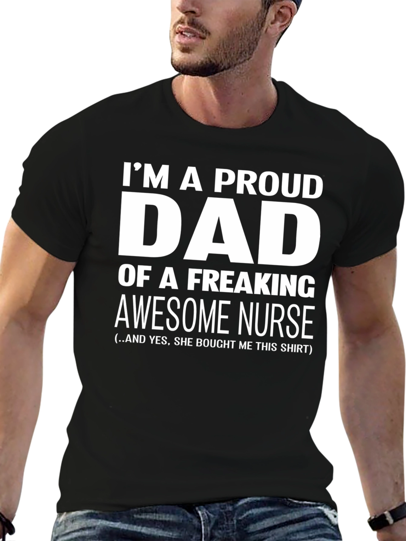 Proud Dad of an Awesome Nurse T-Shirt