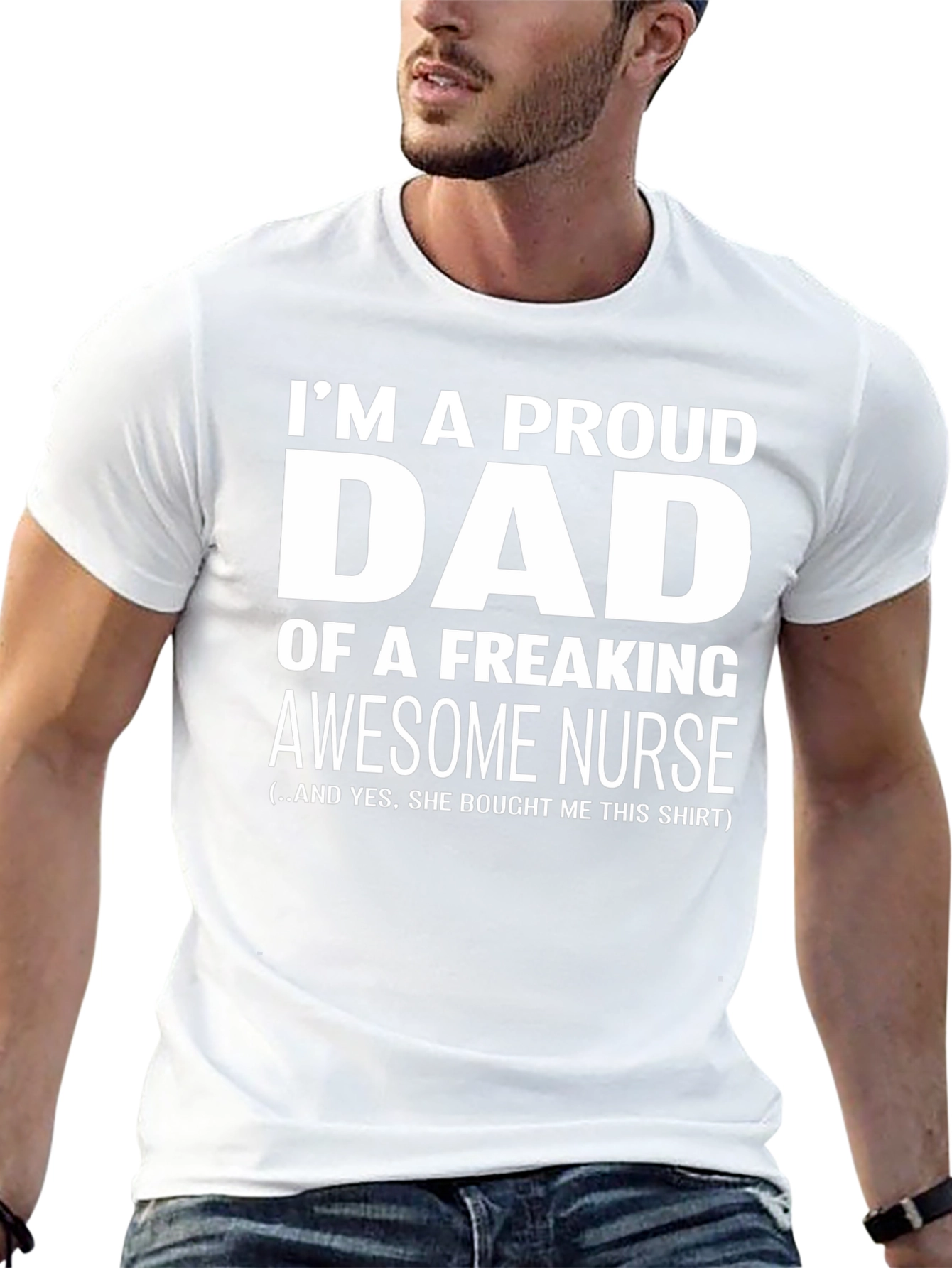 Proud Dad of an Awesome Nurse T-Shirt