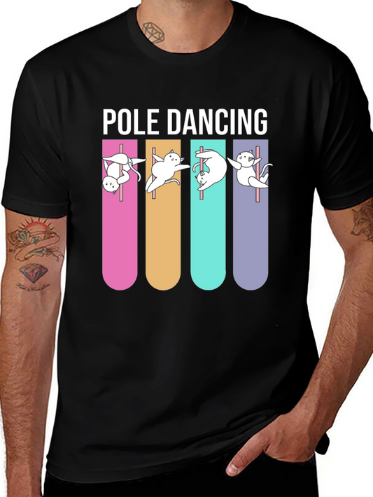 Pole Dancing Cats T-Shirt