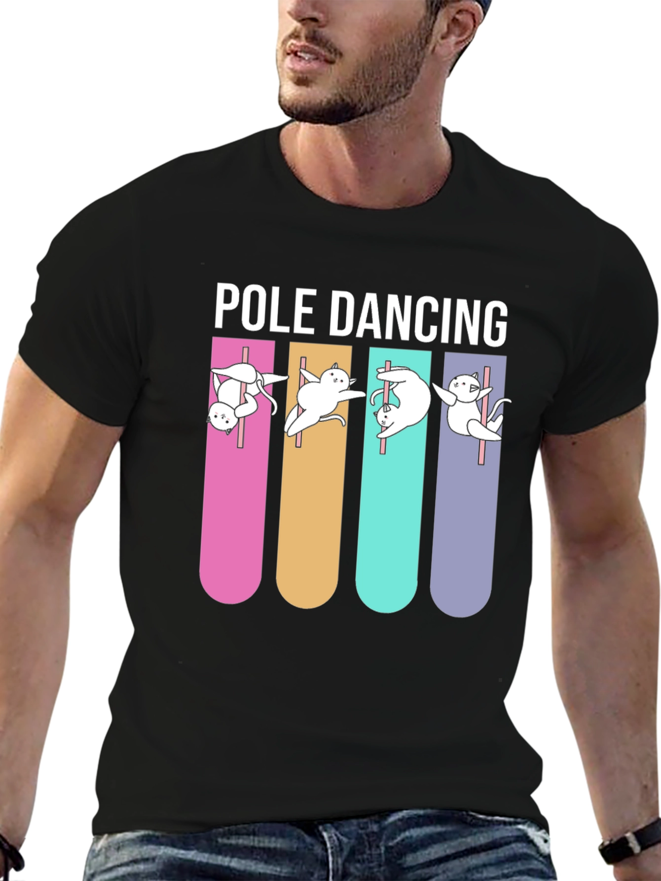 Pole Dancing Cats T-Shirt