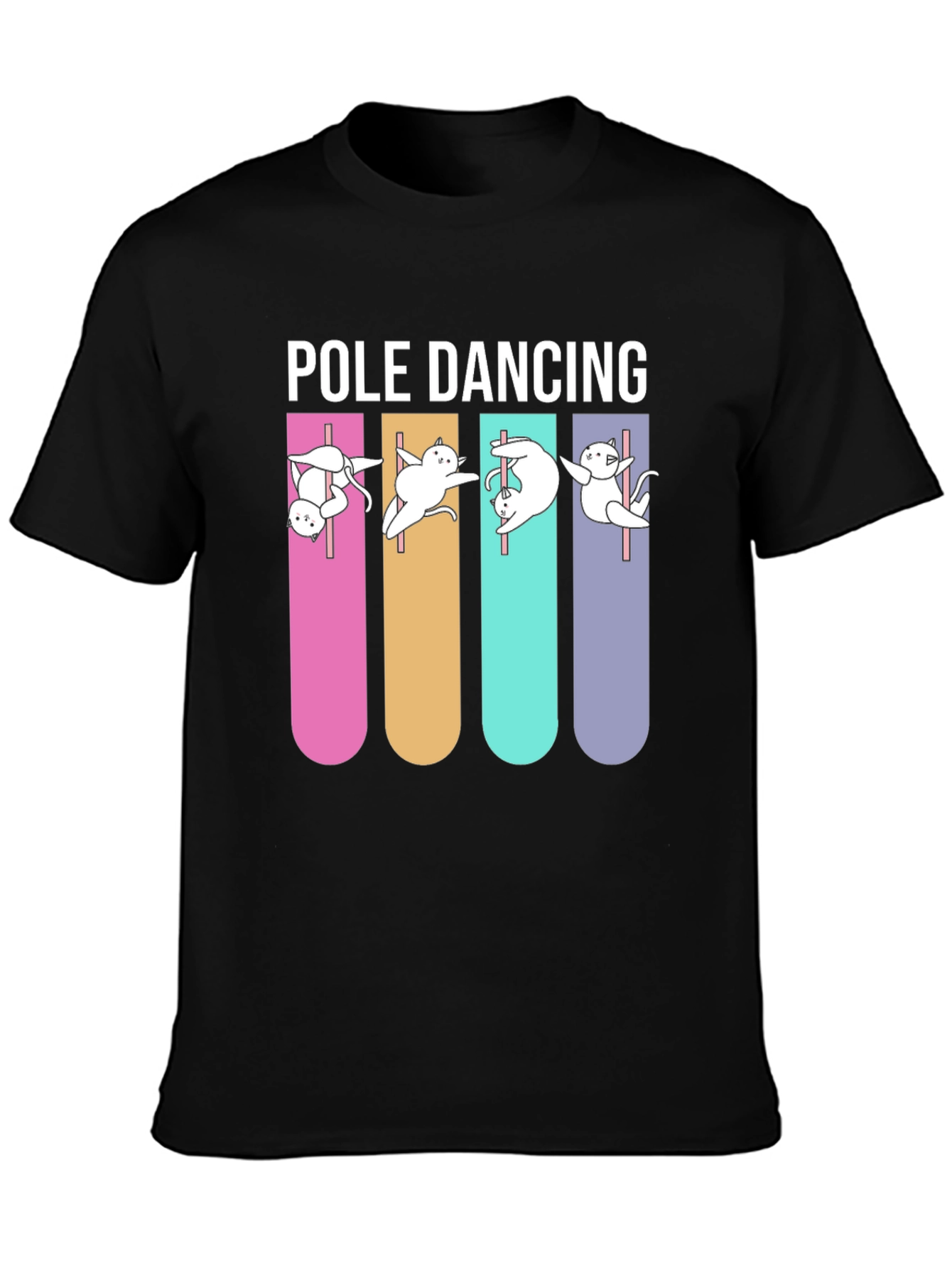 Pole Dancing Cats T-Shirt