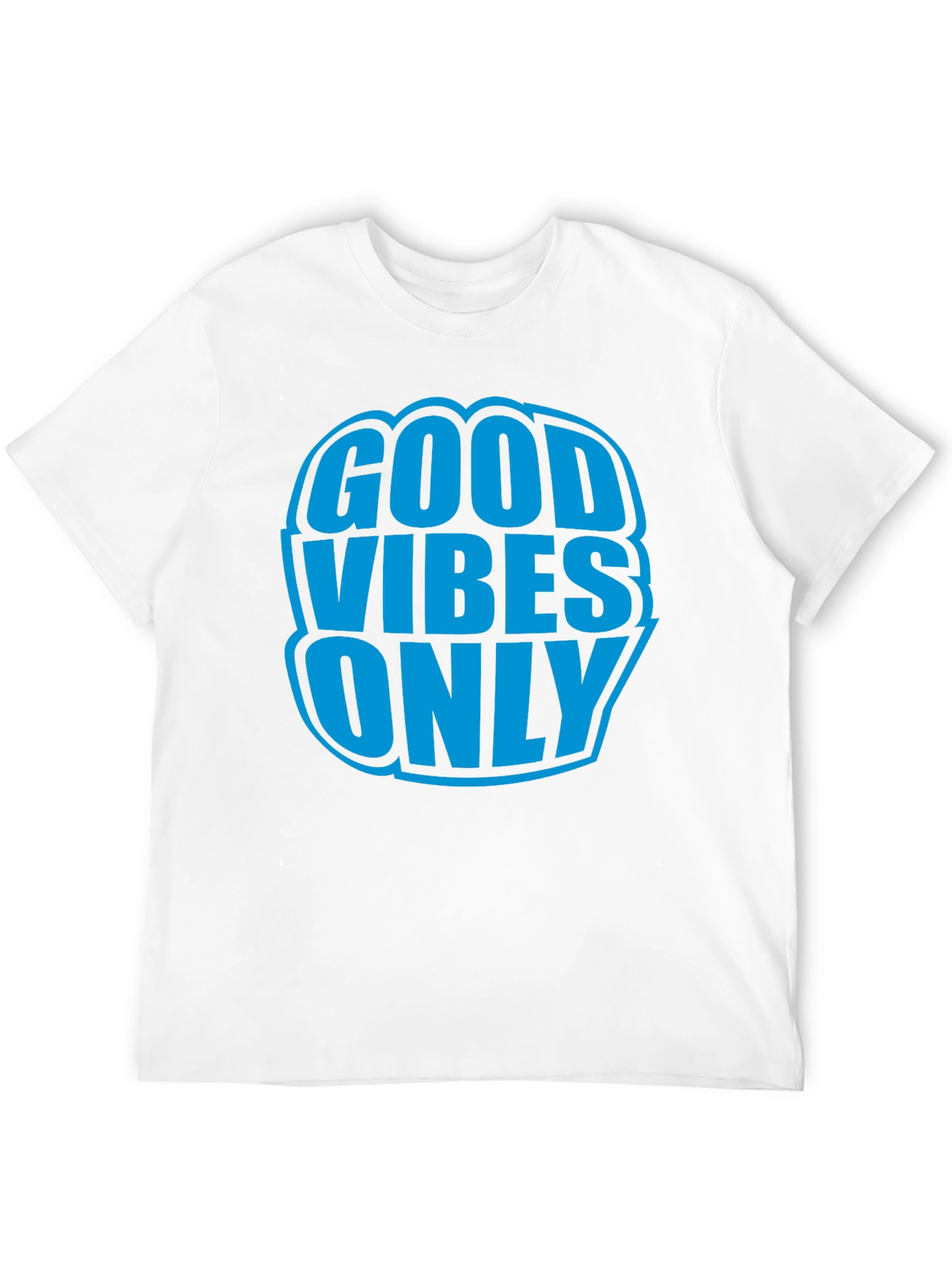 Good Vibes Only Graphic T-Shirt - Black
