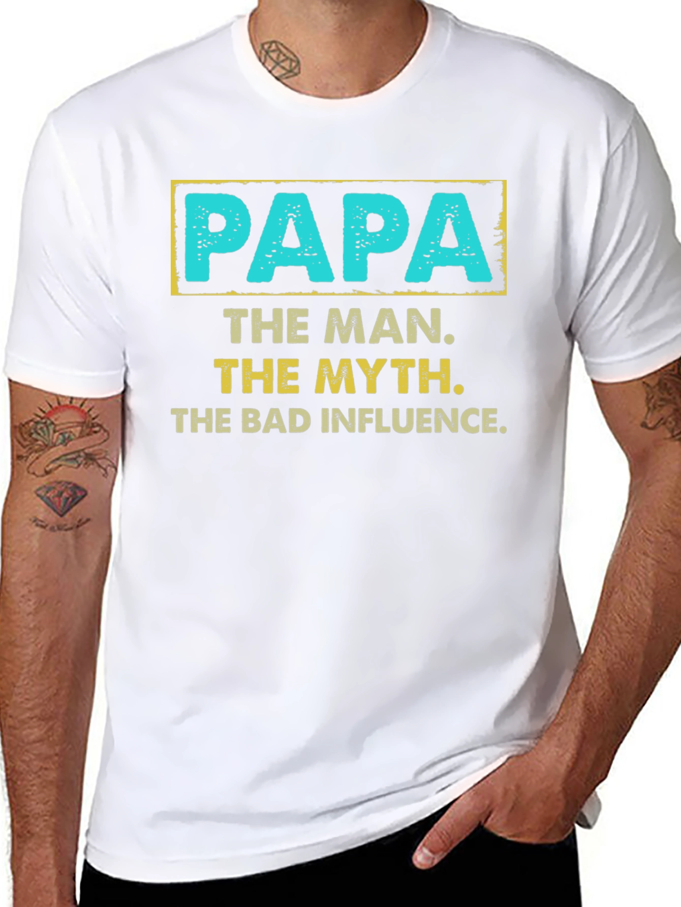 Papa The Man The Myth T-Shirt