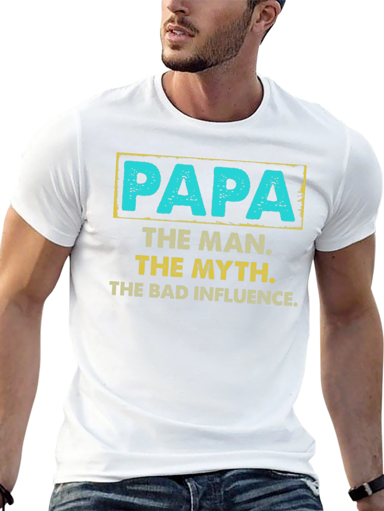 Papa The Man The Myth T-Shirt