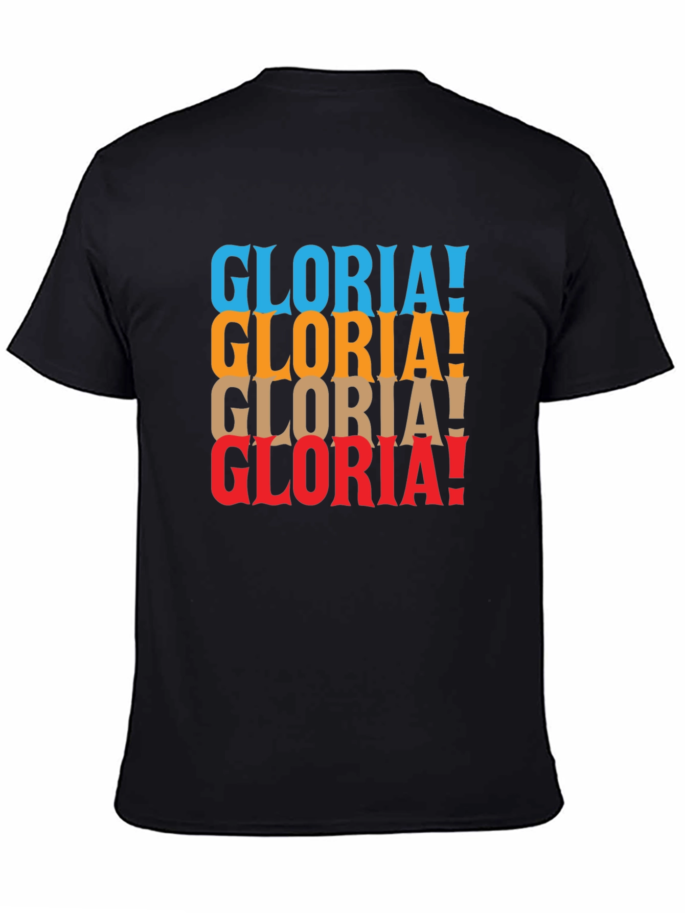 Gloria! Retro Style Mens Graphic T-Shirt