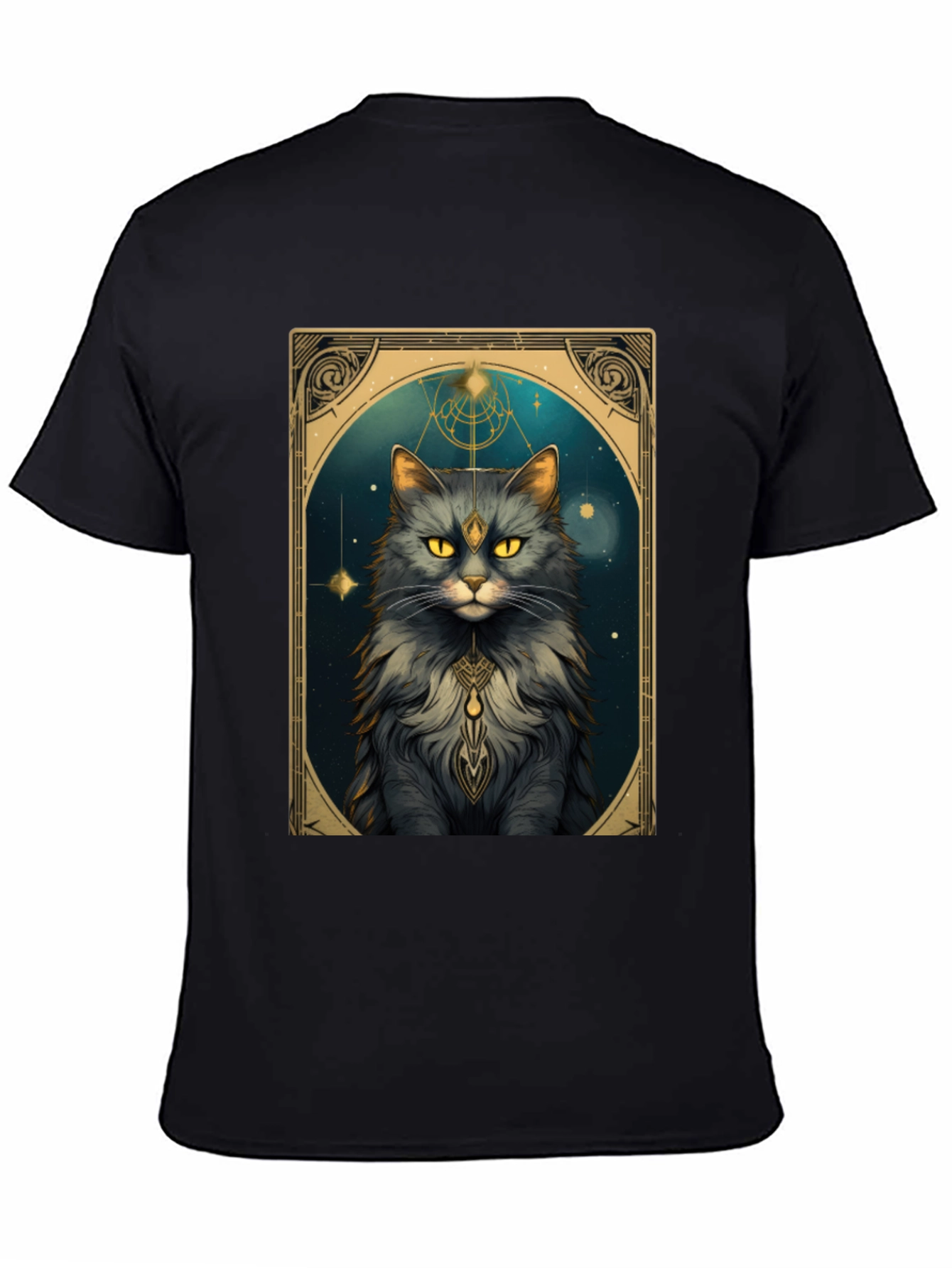Mystic Cat Tarot T-Shirt - Unisex