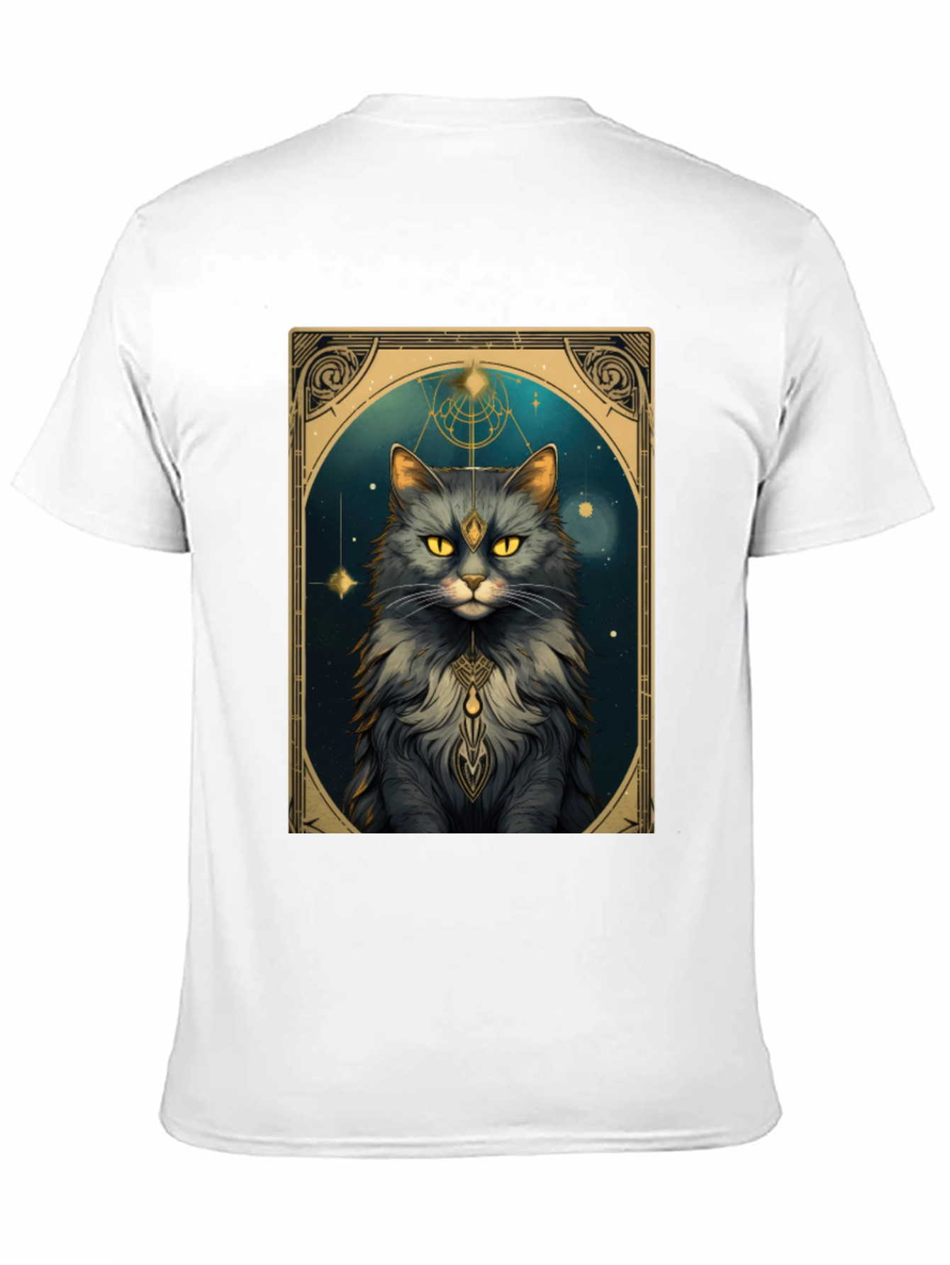 Mystic Cat Tarot T-Shirt - Unisex