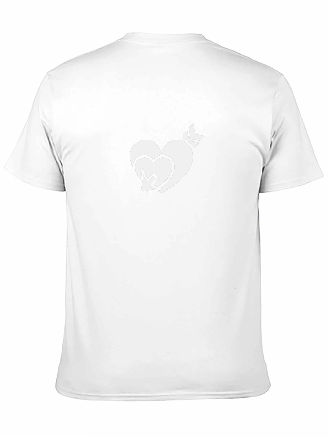 Heart & Arrow Graphic Black T-Shirt