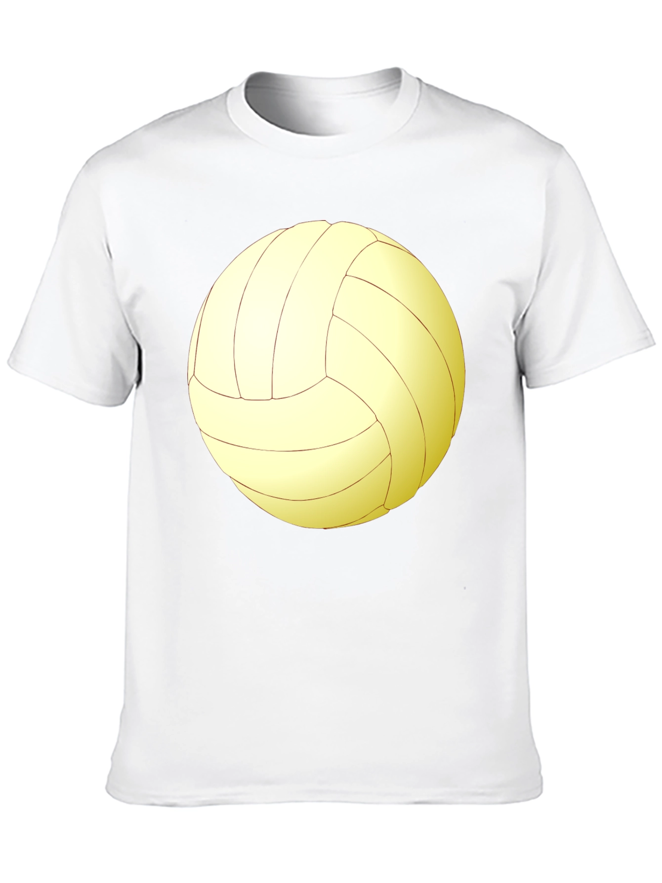 Volleyball Graphic Tee - Sporty Black T-Shirt