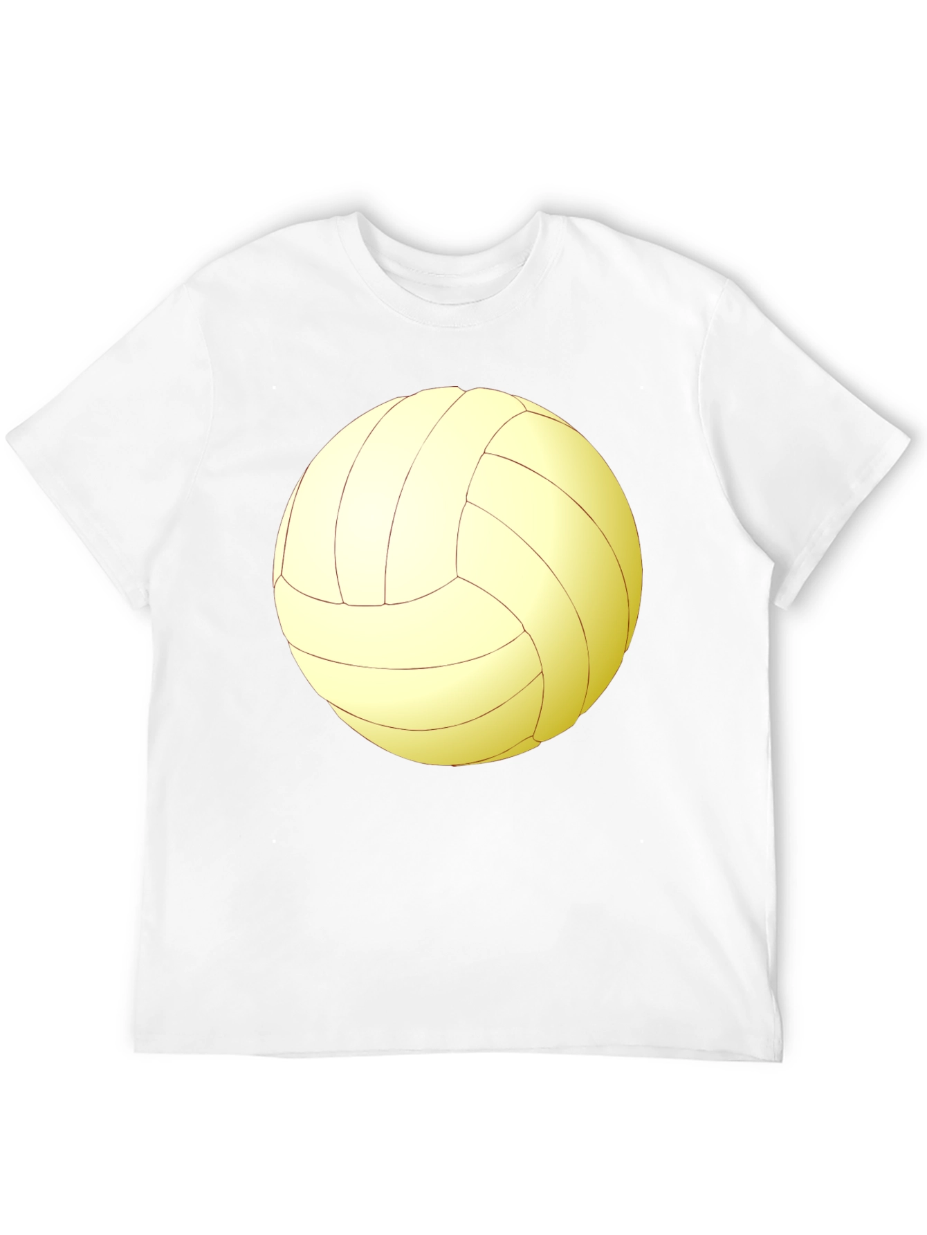 Volleyball Graphic Tee - Sporty Black T-Shirt