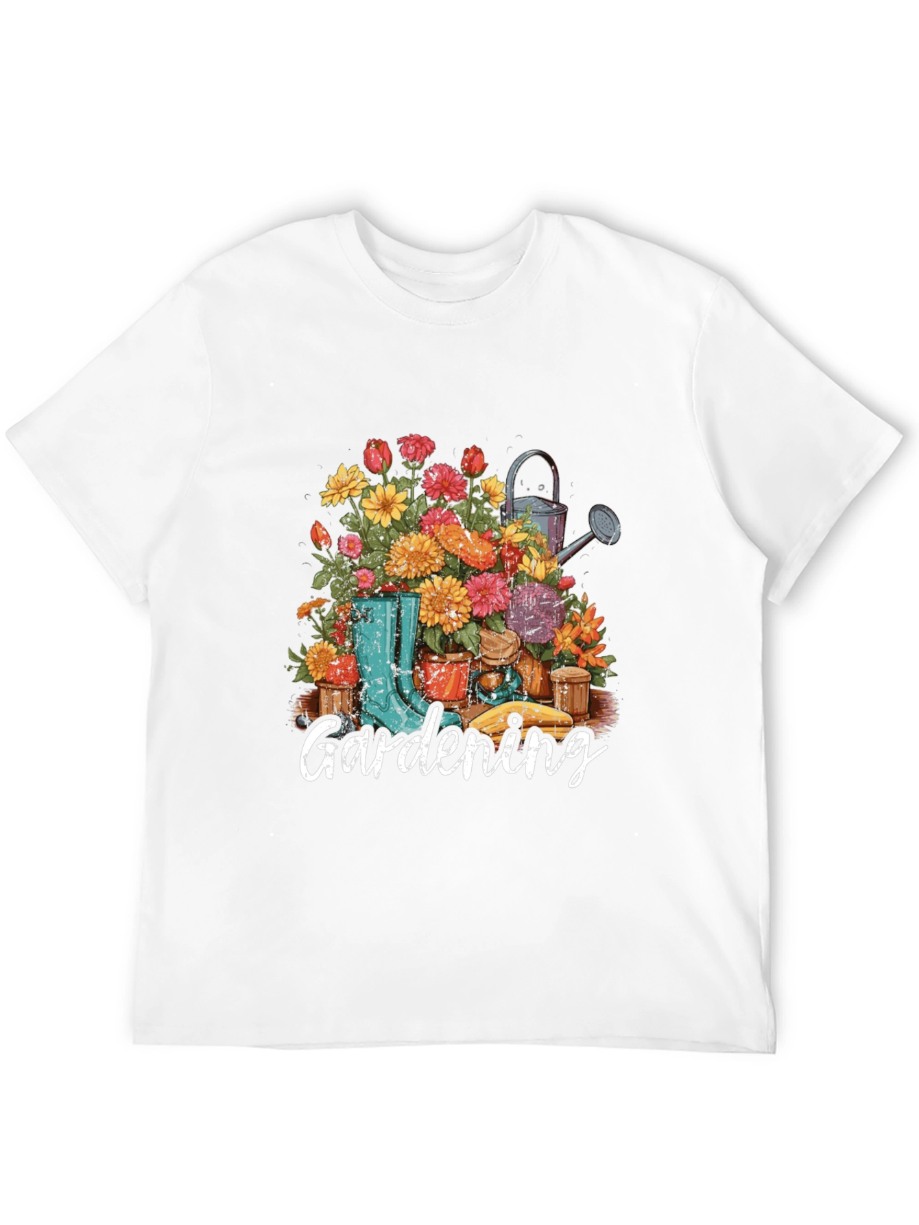 Gardening Themed Graphic Tee