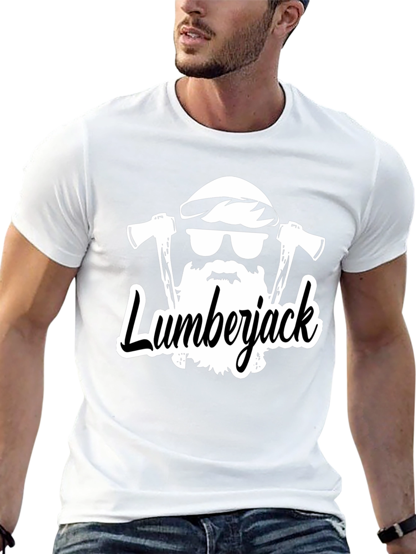 Lumberjack T-Shirt - Cool Graphic Tee