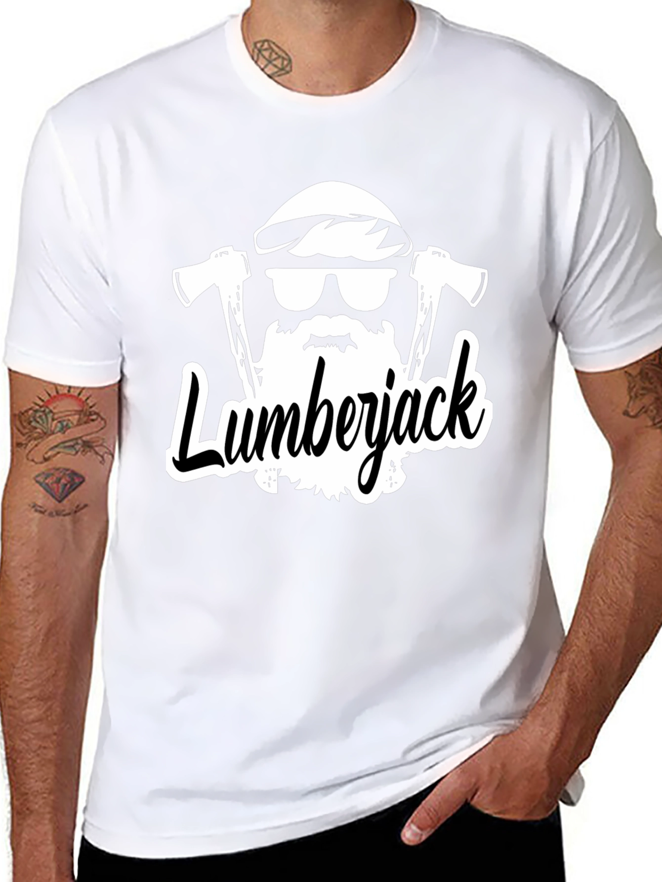 Lumberjack T-Shirt - Cool Graphic Tee