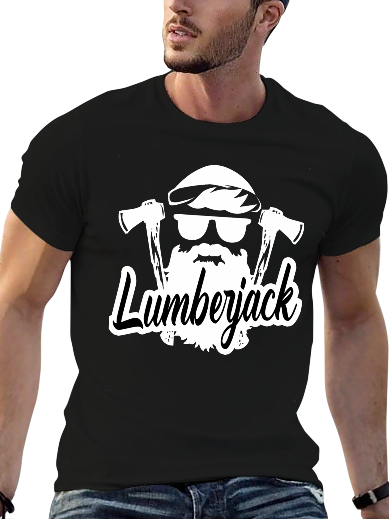 Lumberjack T-Shirt - Cool Graphic Tee