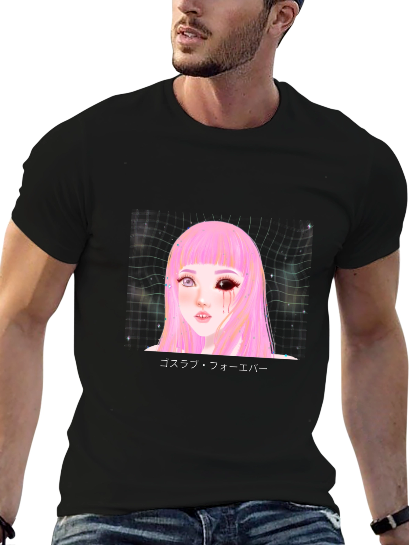Gothic Anime Girl T-Shirt - Cosplay Forever