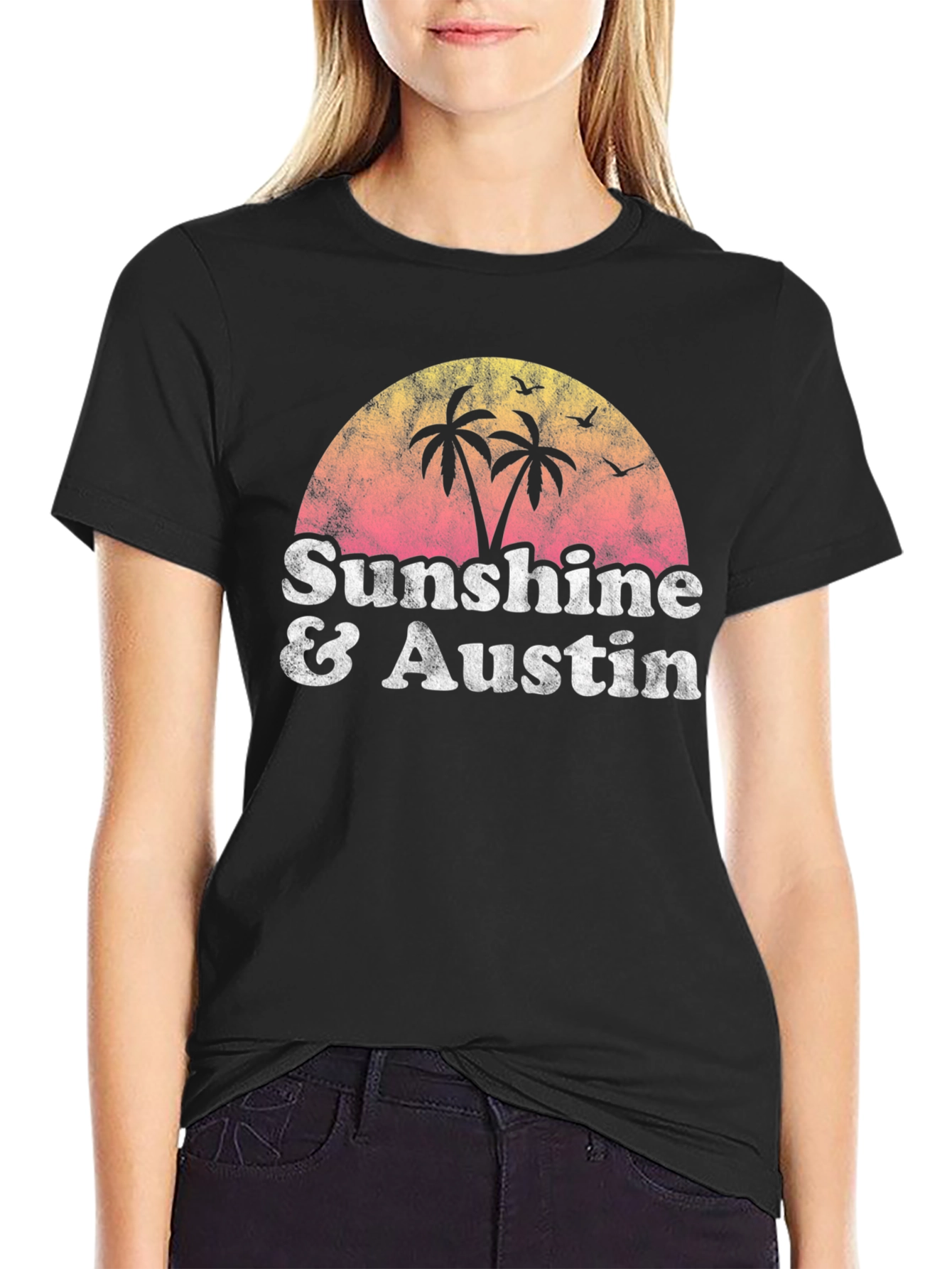 Sunshine & Austin Graphic T-Shirt