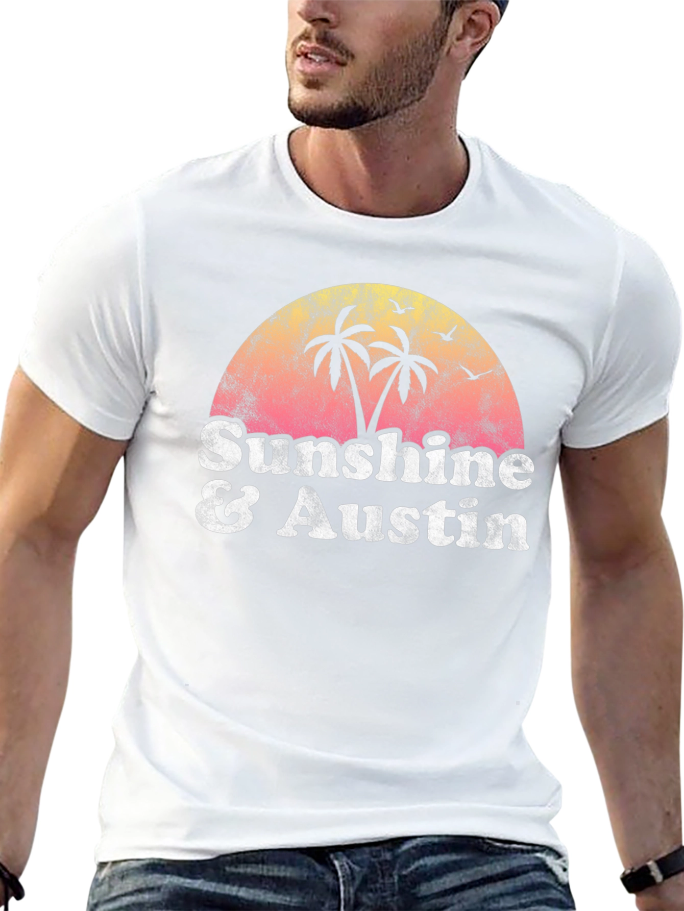 Sunshine & Austin Graphic T-Shirt