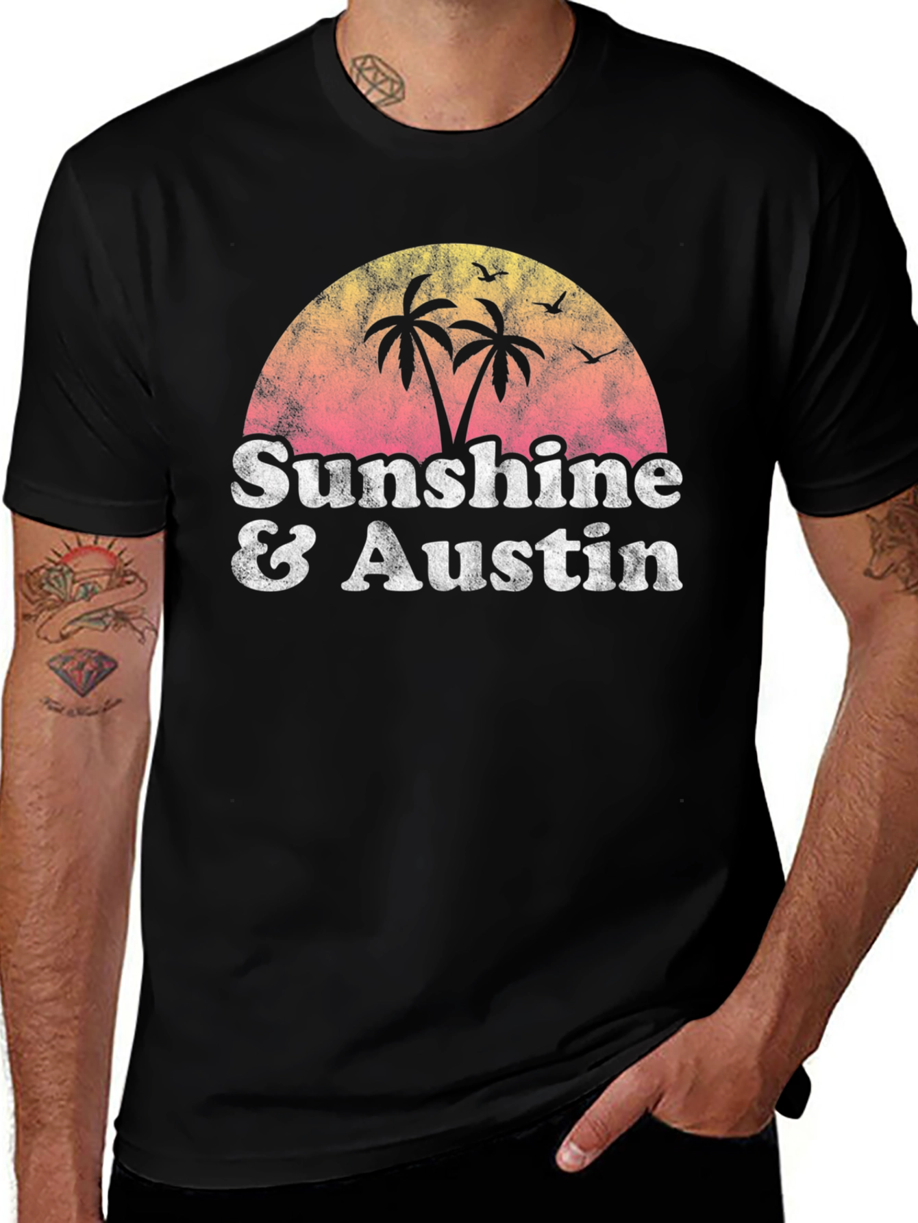 Sunshine & Austin Graphic T-Shirt