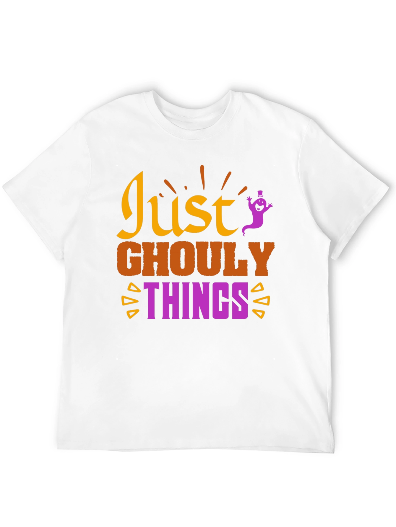 Just Ghouly Things Halloween Graphic T-Shirt