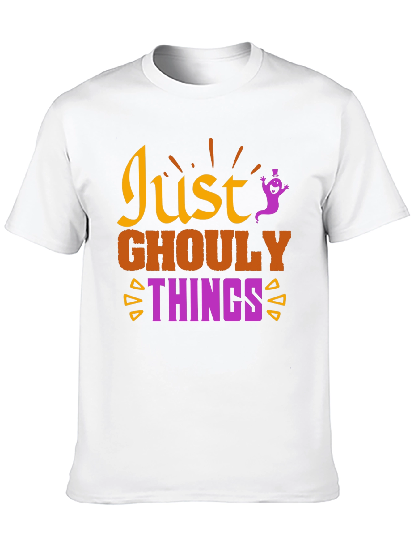 Just Ghouly Things Halloween Graphic T-Shirt