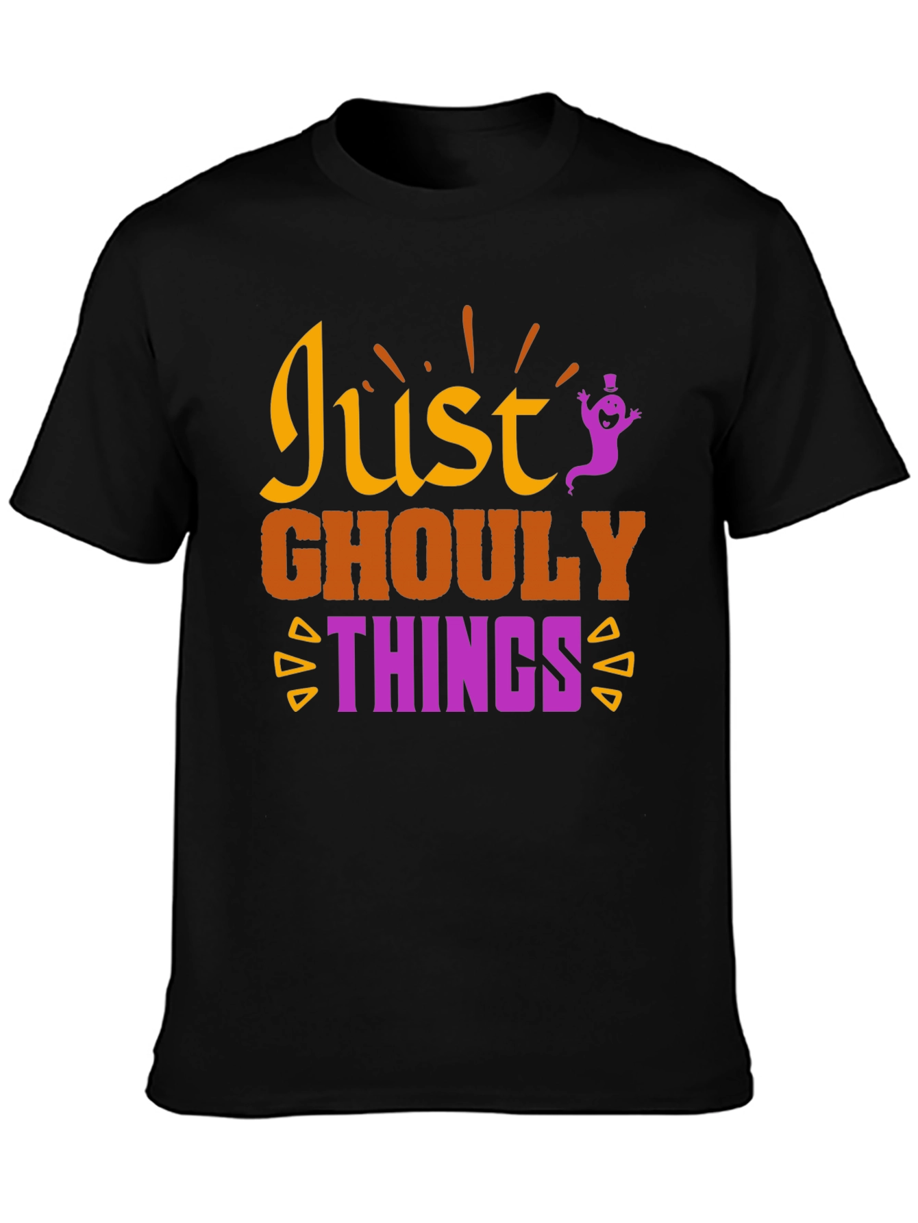 Just Ghouly Things Halloween Graphic T-Shirt