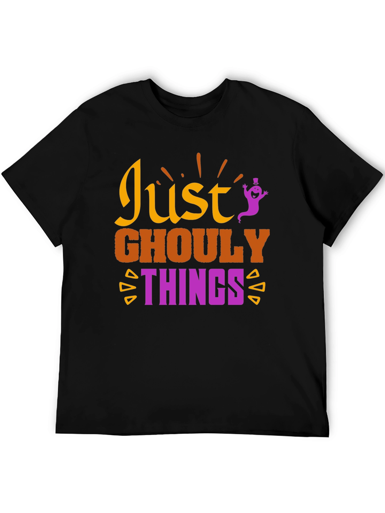 Just Ghouly Things Halloween Graphic T-Shirt