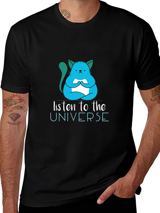 Listen to the Universe Cat T-Shirt