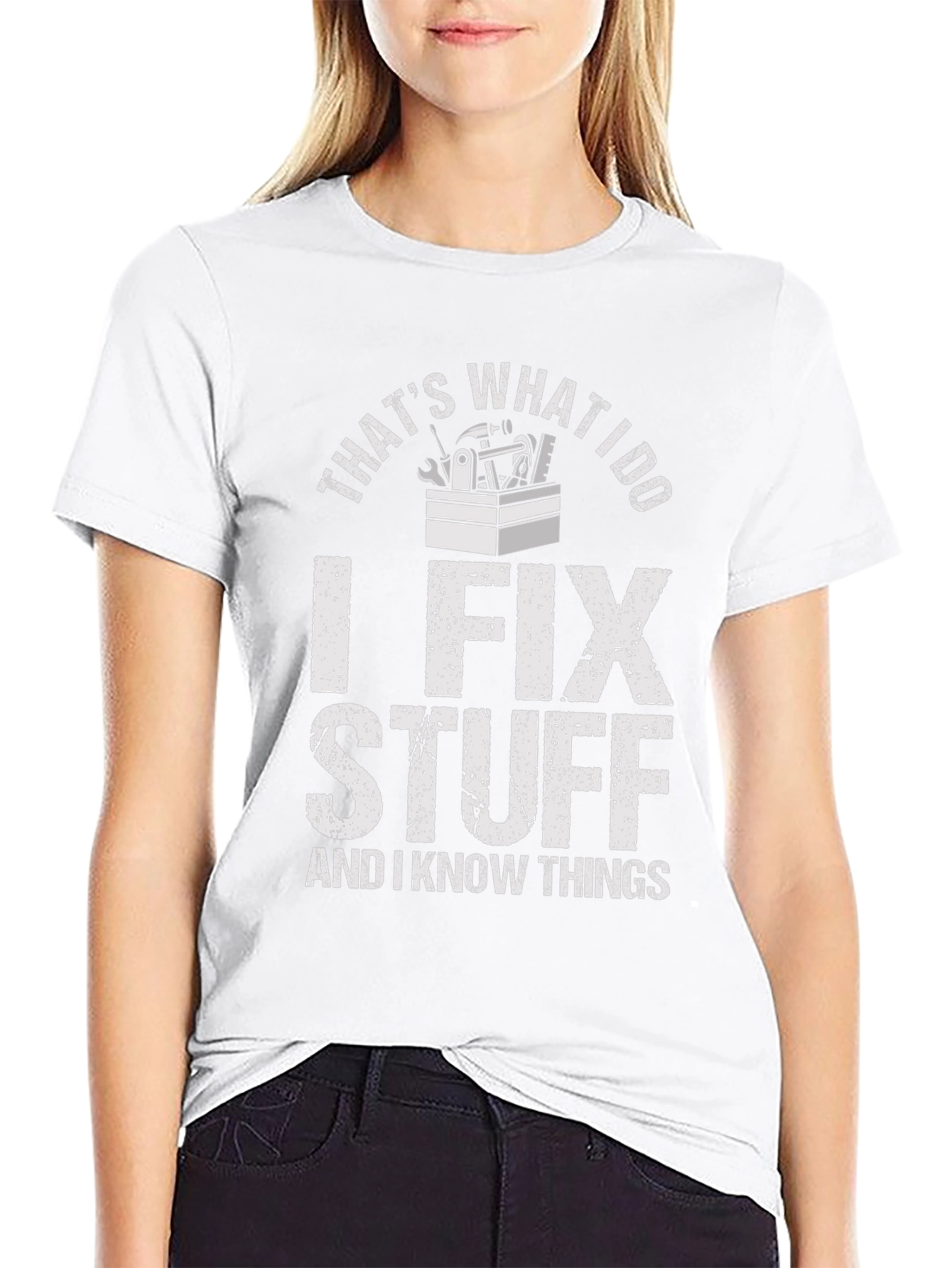 I Fix Stuff T-Shirt - Funny Mechanic Shirt