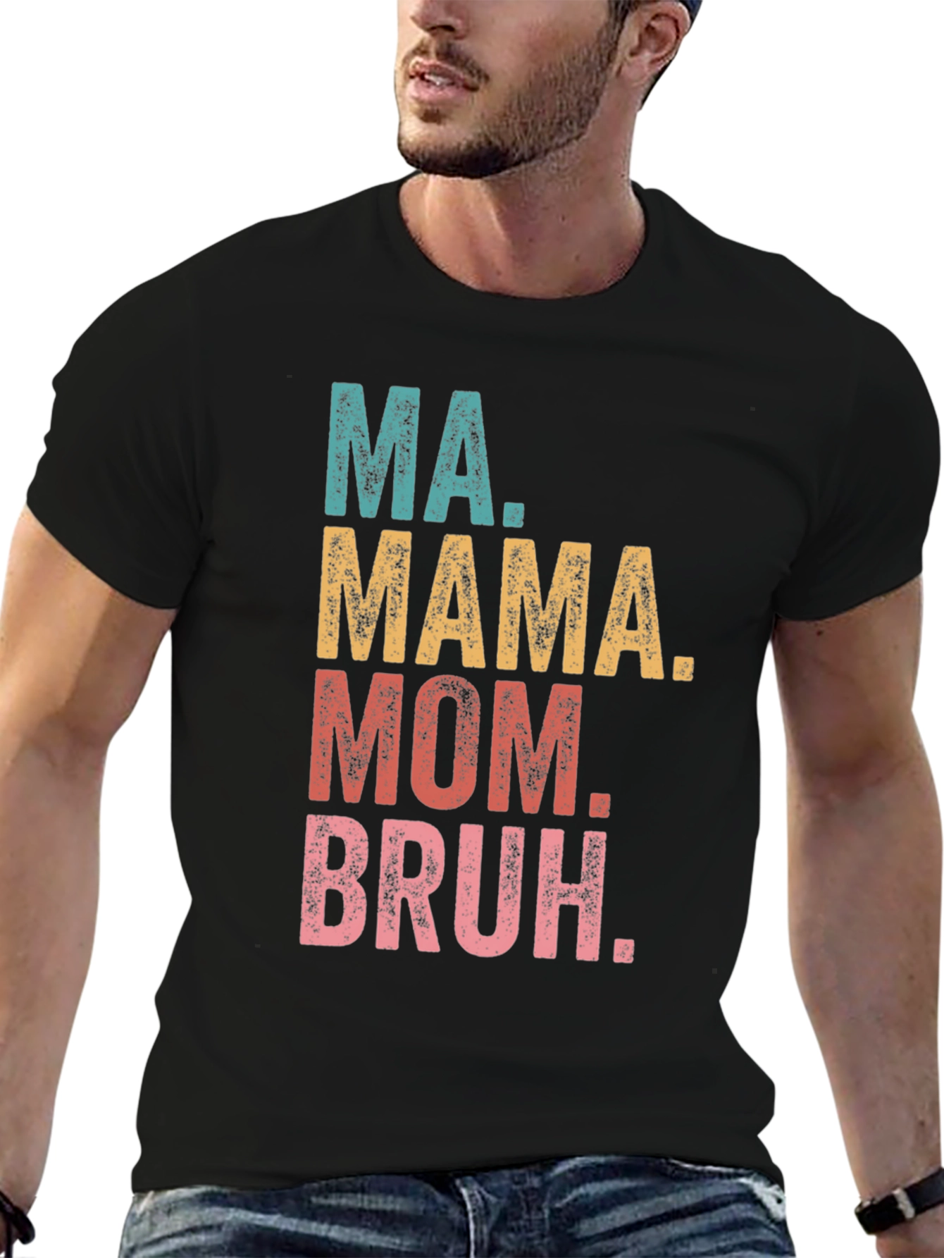 Mama Mom Bruh Funny T-Shirt