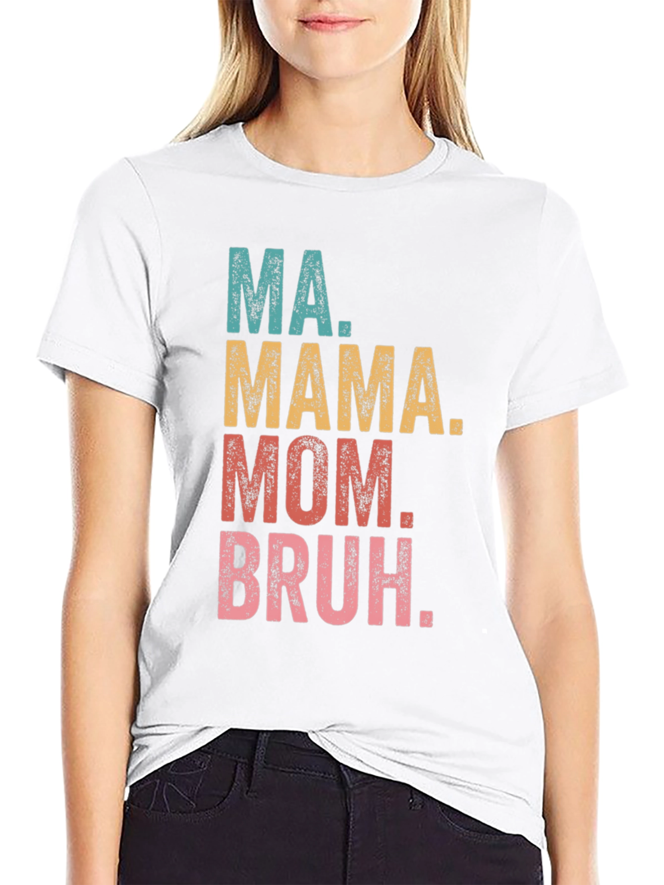 Mama Mom Bruh Funny T-Shirt