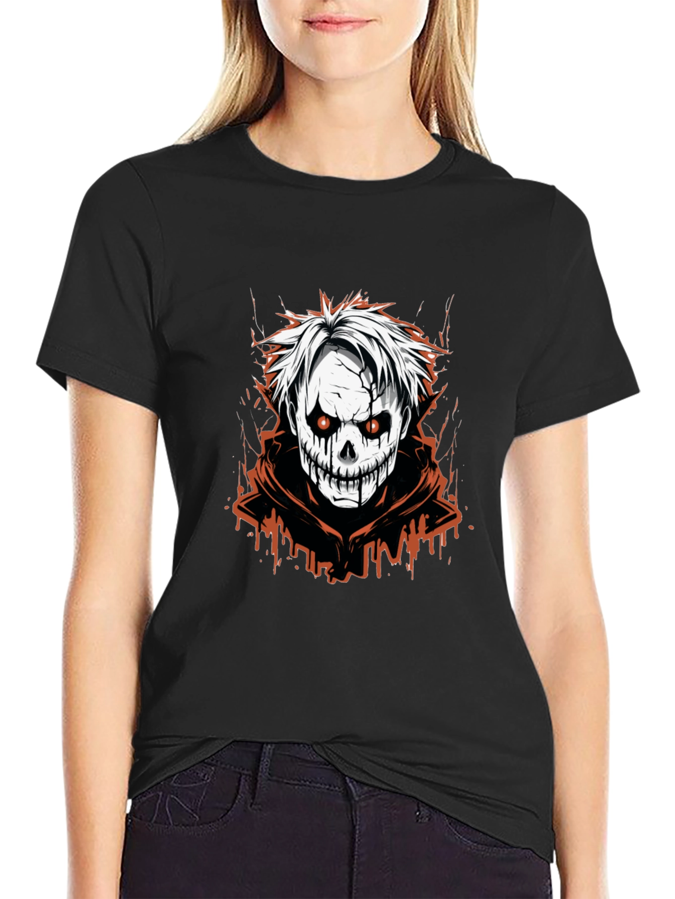 Grim Reaper Graphic Tee - Black