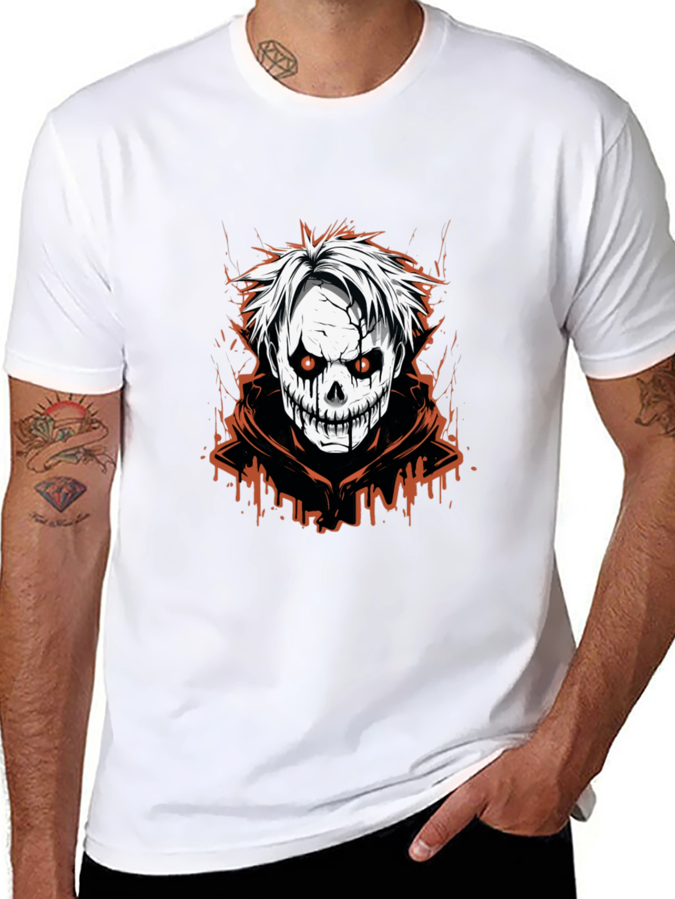 Grim Reaper Graphic Tee - Black
