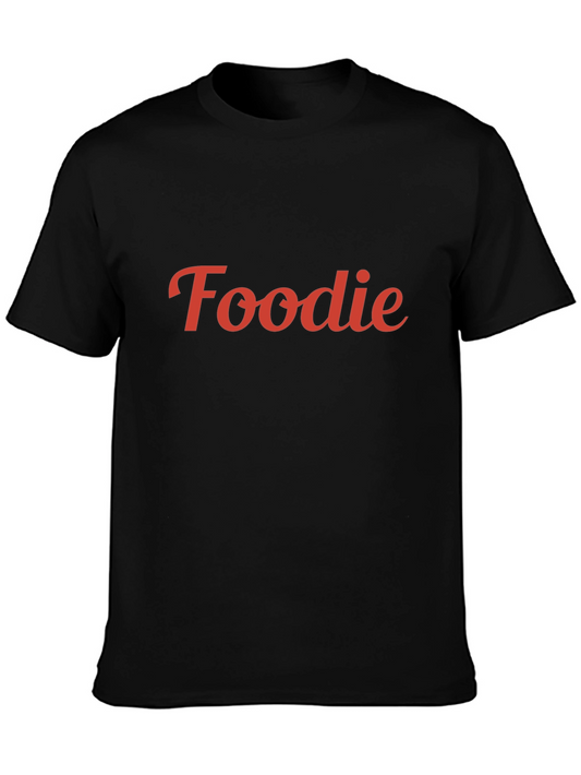Foodie Black T-Shirt - Stylish & Comfortable