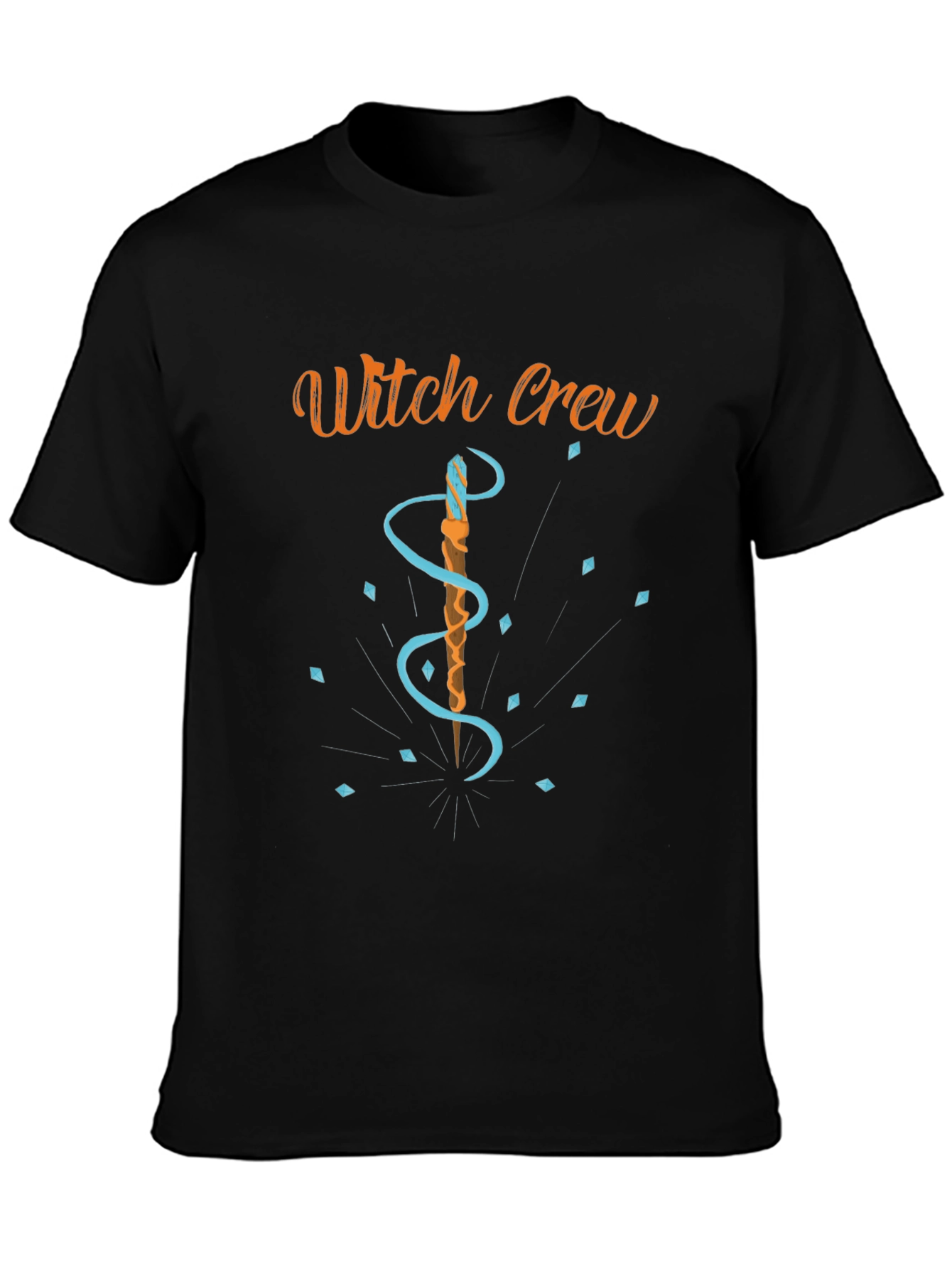 Witch Crew Graphic Tee - Halloween Apparel