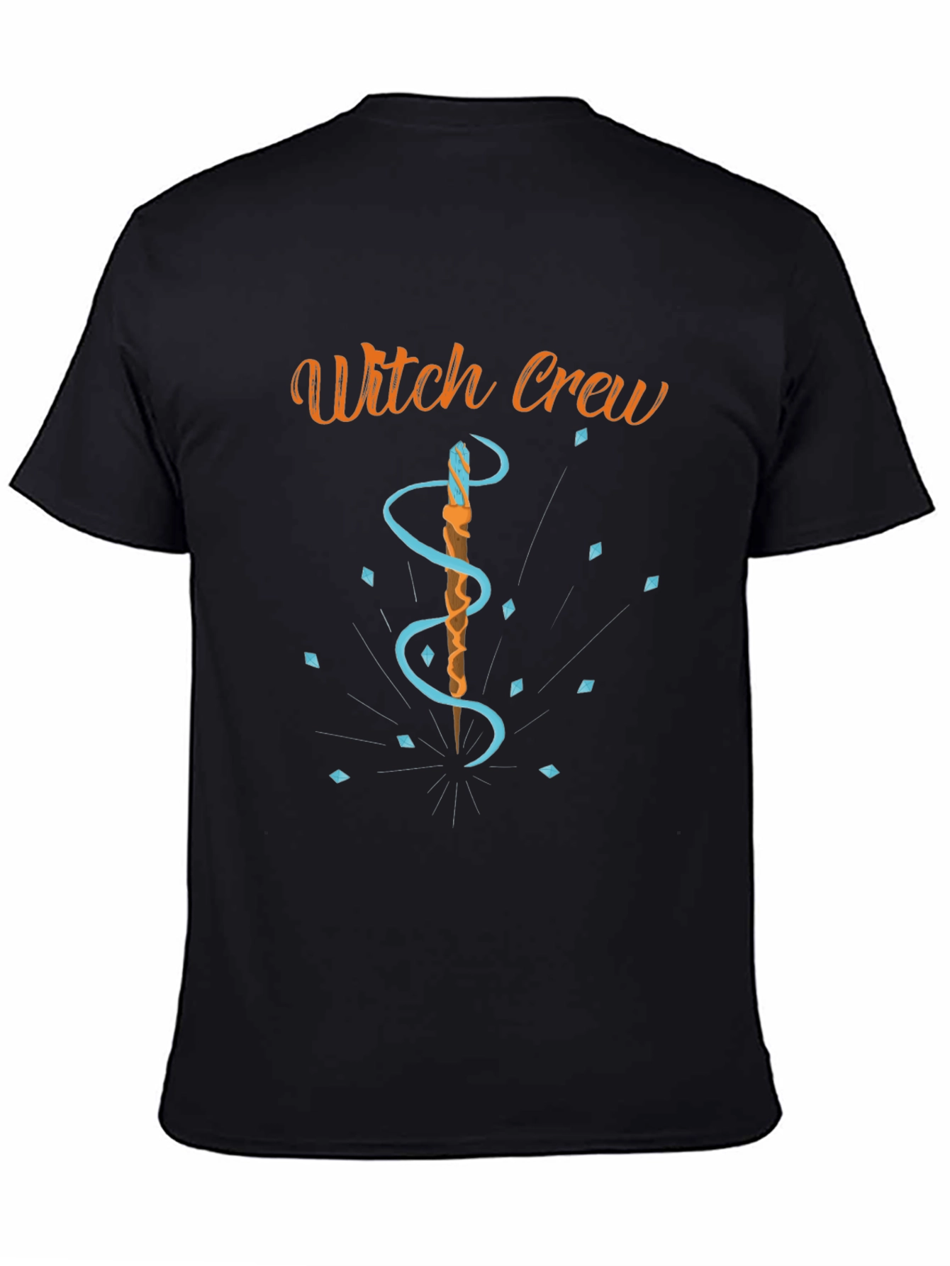 Witch Crew Graphic Tee - Halloween Apparel