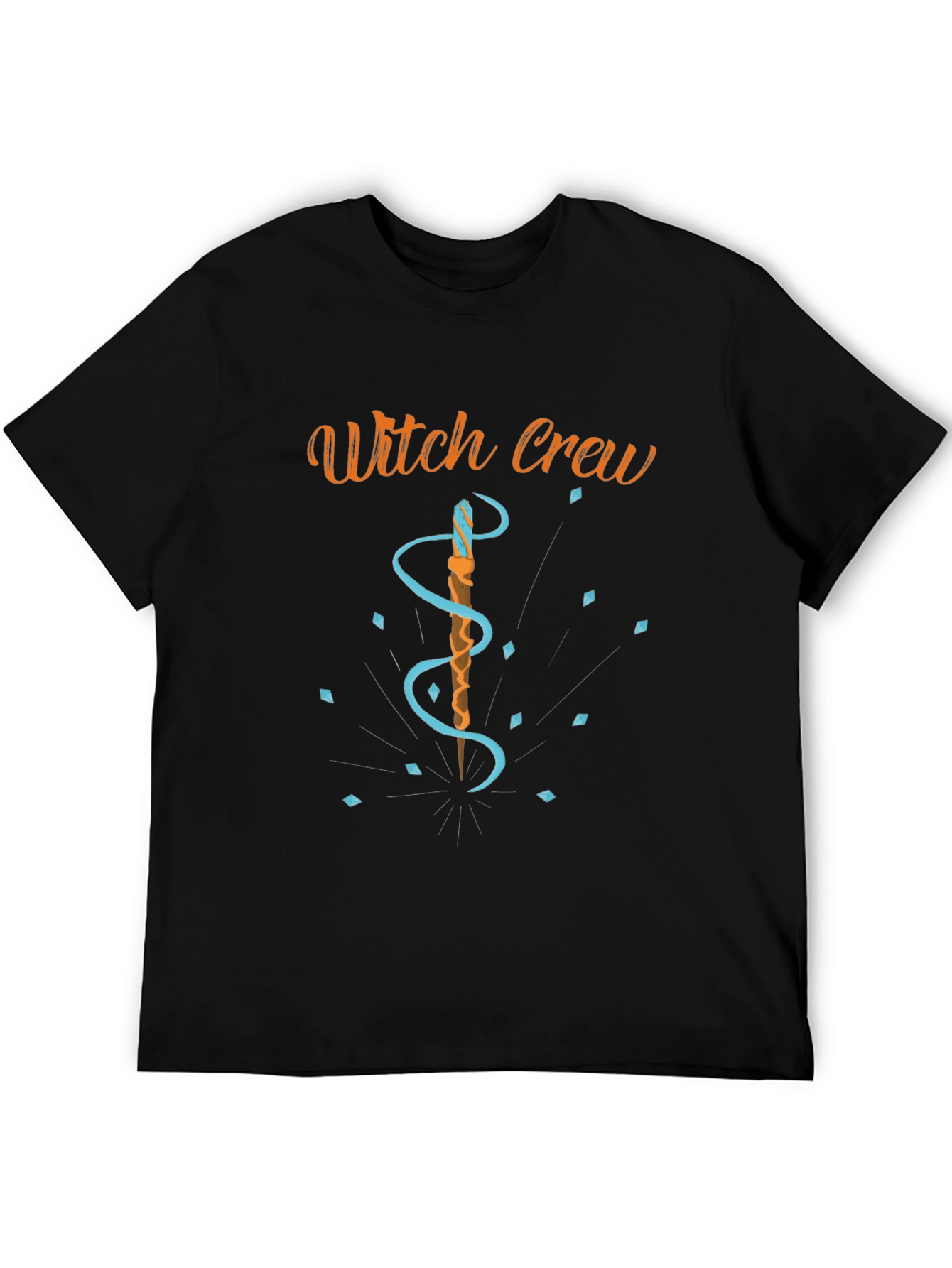 Witch Crew Graphic Tee - Halloween Apparel