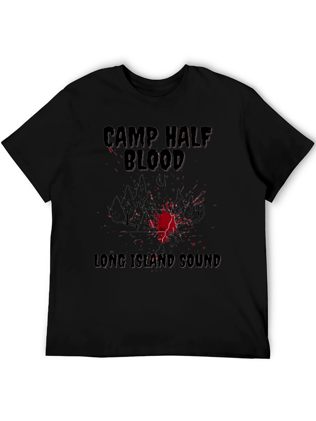Camp Half Blood Black T-Shirt