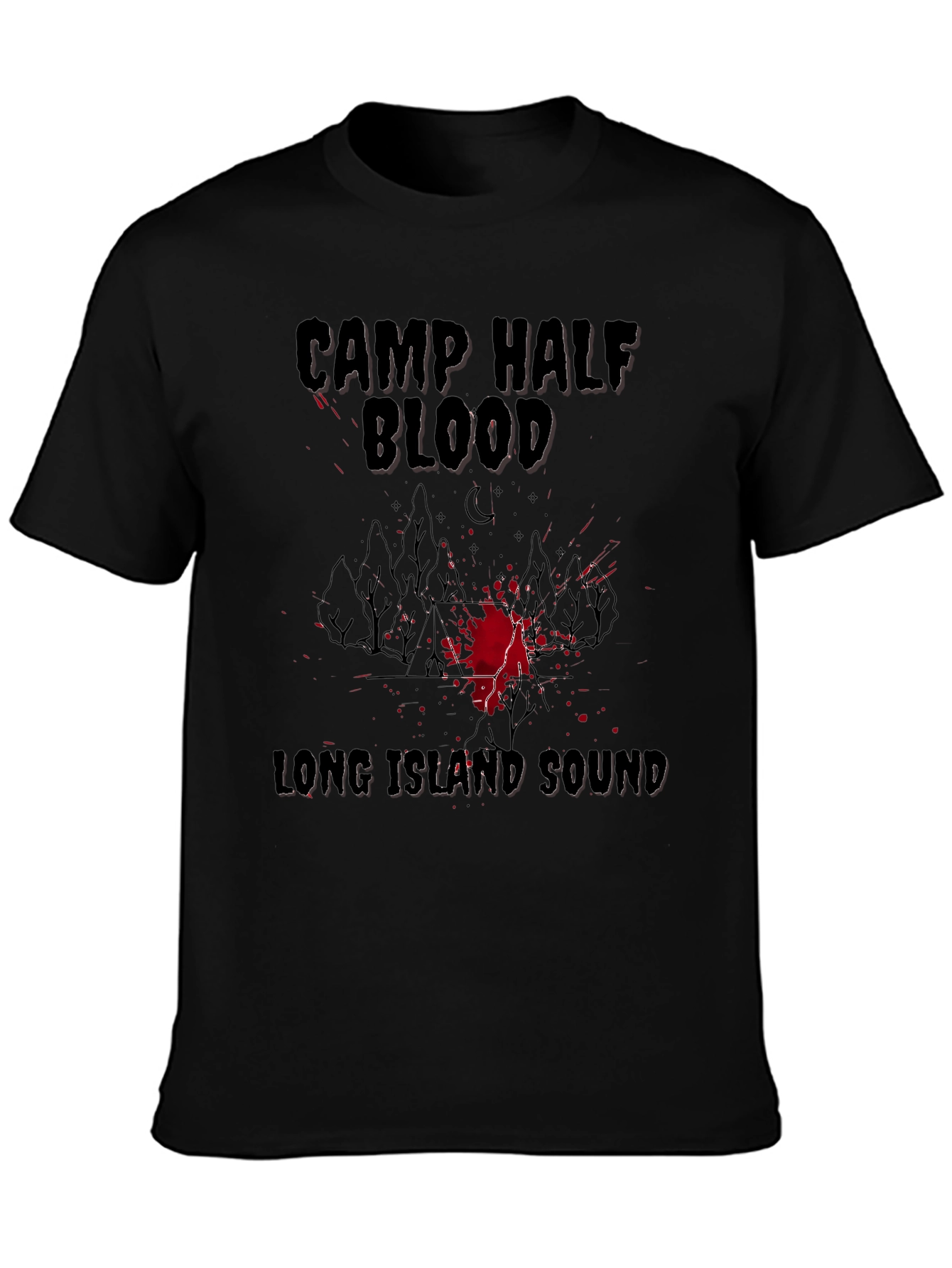 Camp Half Blood Black T-Shirt