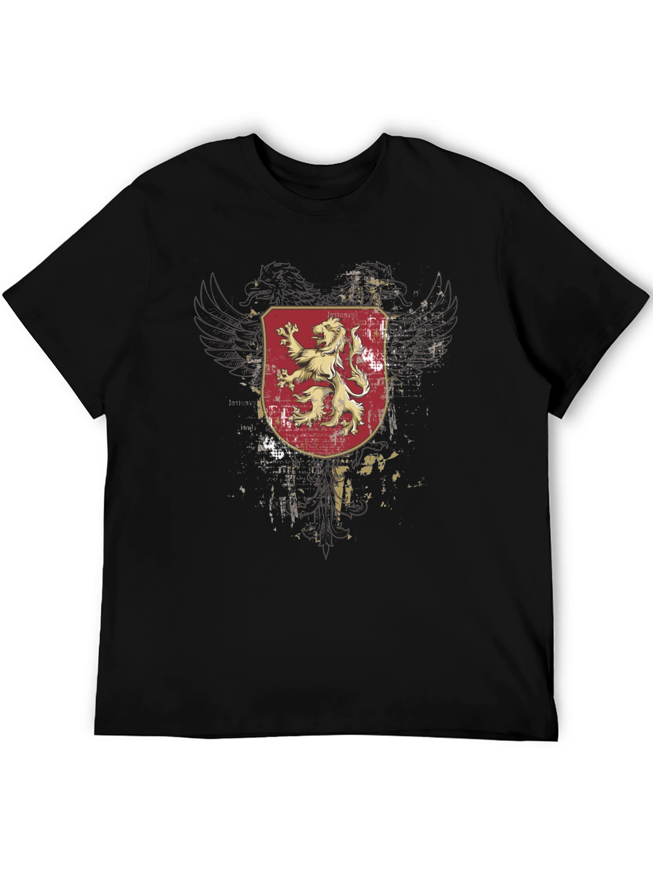 Lion Crest Graphic T-Shirt