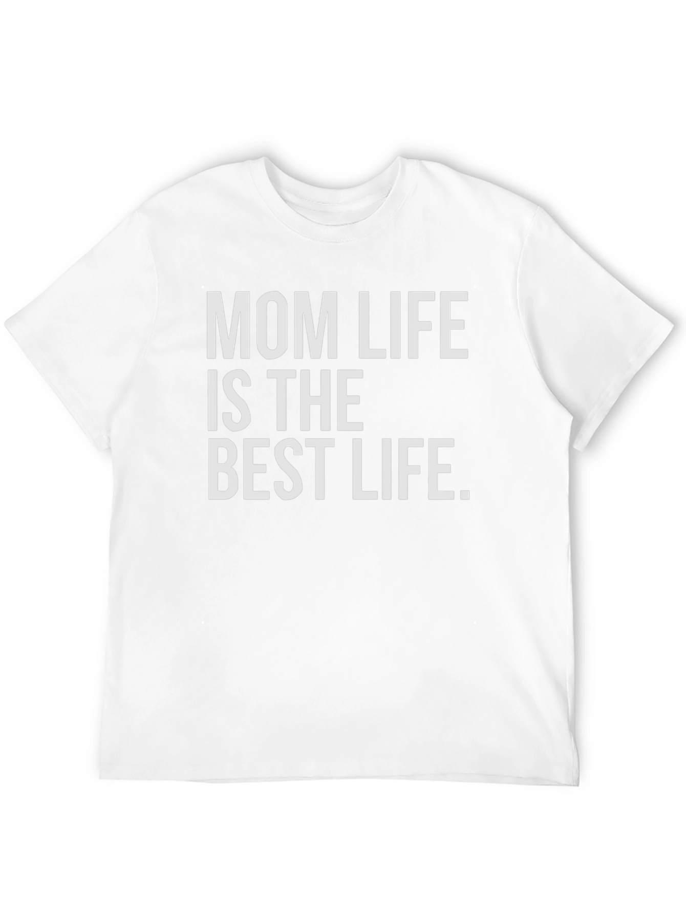 Mom Life T-Shirt - Black Cotton Tee