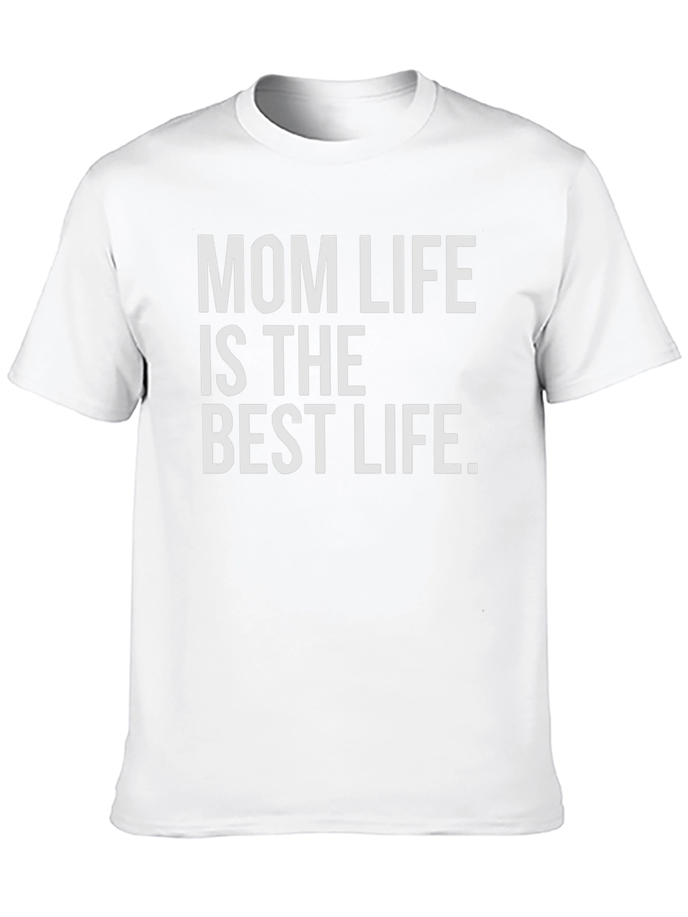 Mom Life T-Shirt - Black Cotton Tee