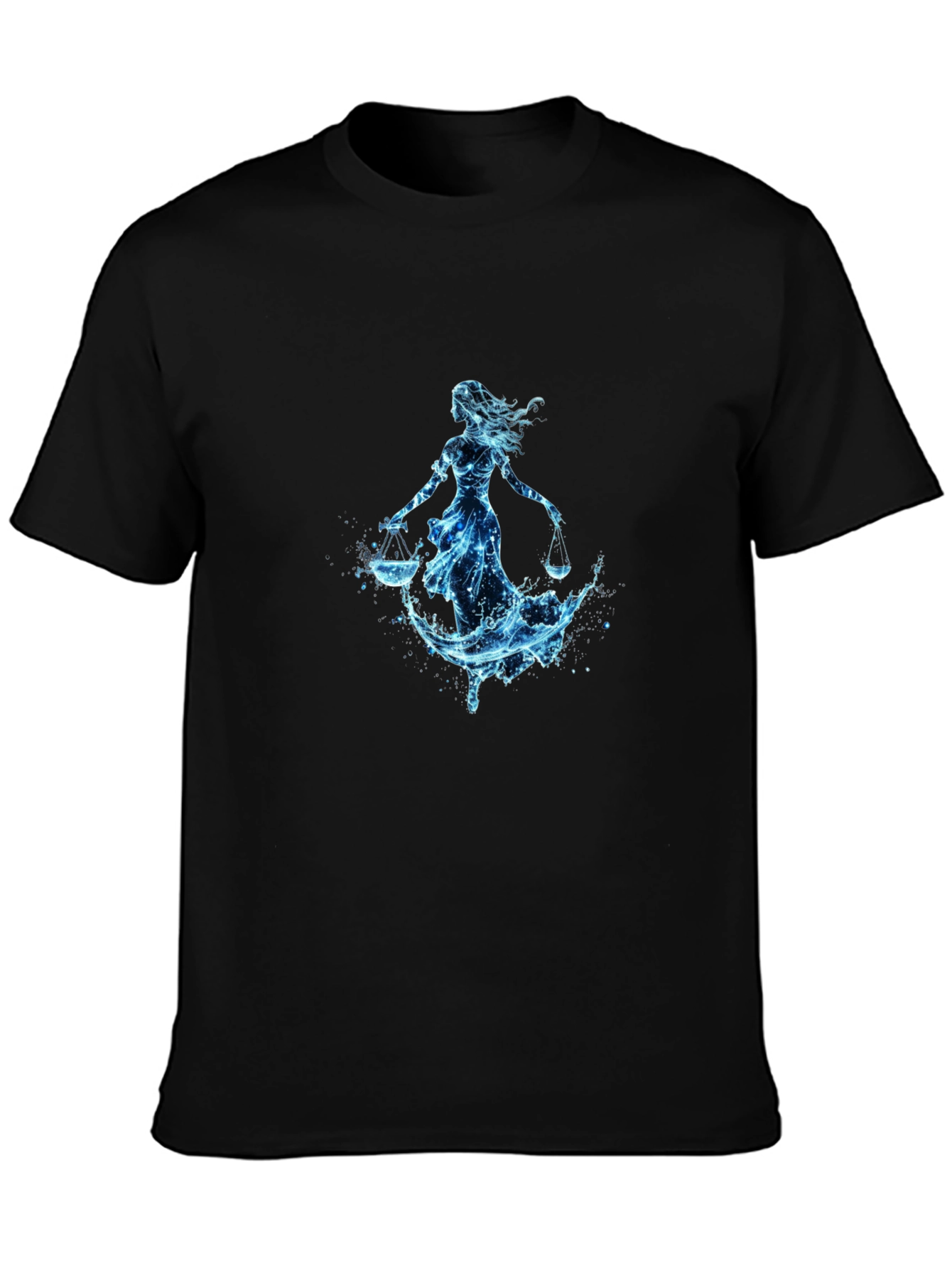 Libra Zodiac Sign Water T-Shirt